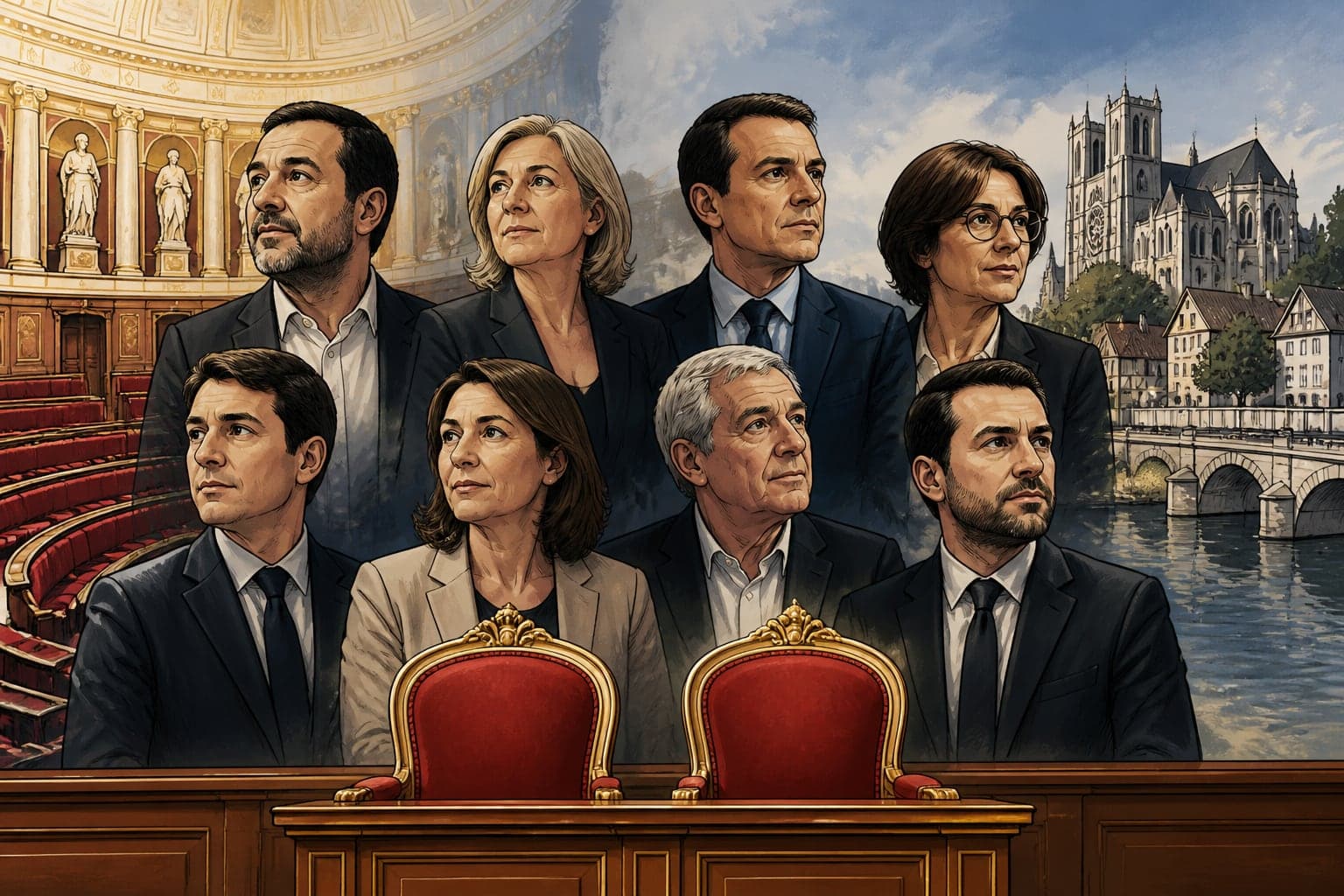 Sénatoriales dans l'Aube : huit candidats briguent deux sièges clés