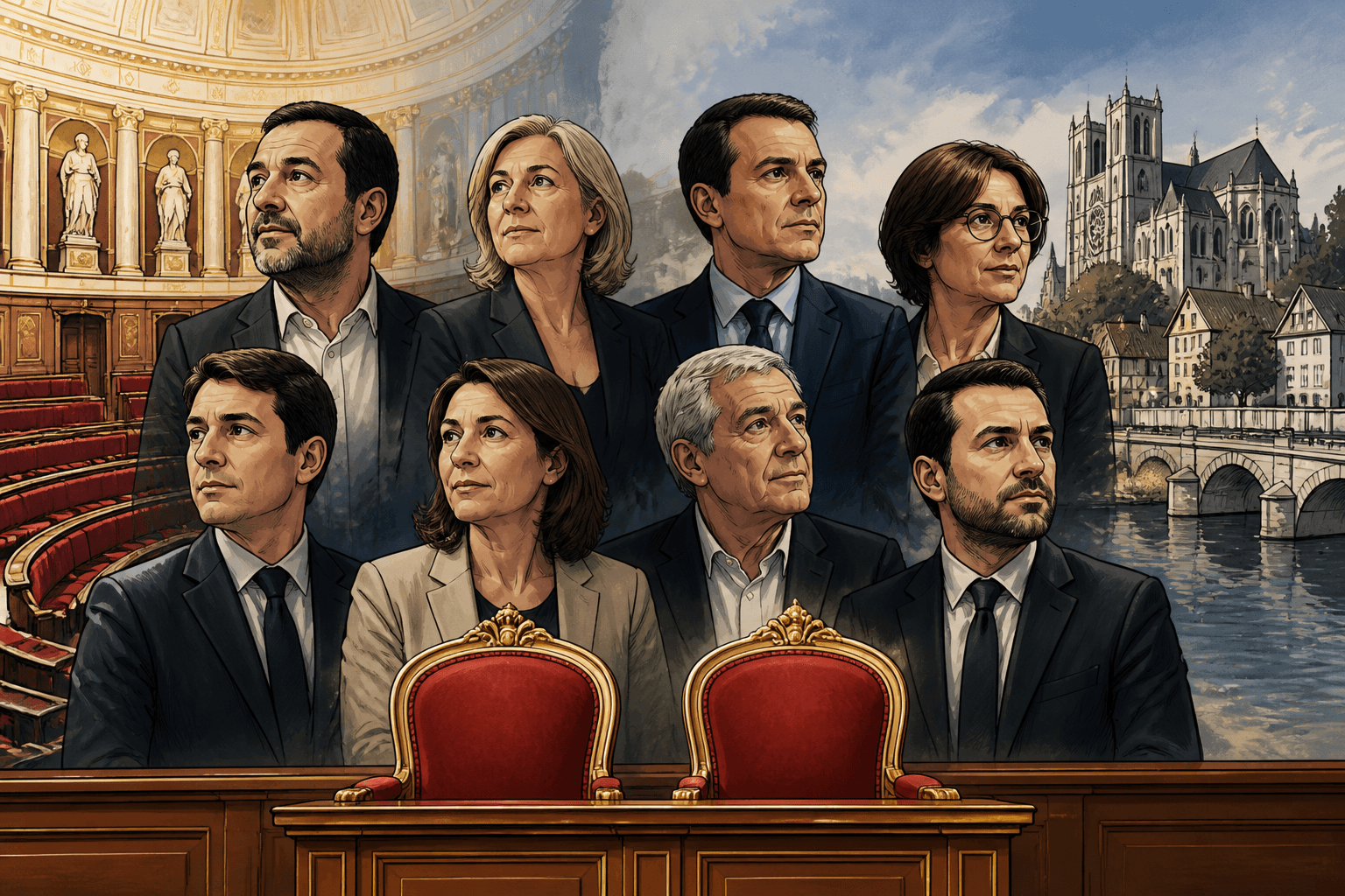 Sénatoriales dans l'Aube : huit candidats briguent deux sièges clés