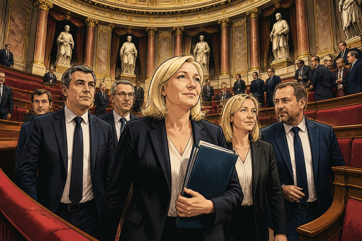 Le Rassemblement national s'offre un groupe inédit au Sénat
