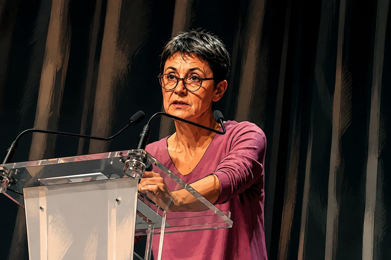 Nathalie Arthaud lance sa campagne et assume sa ligne trotskiste
