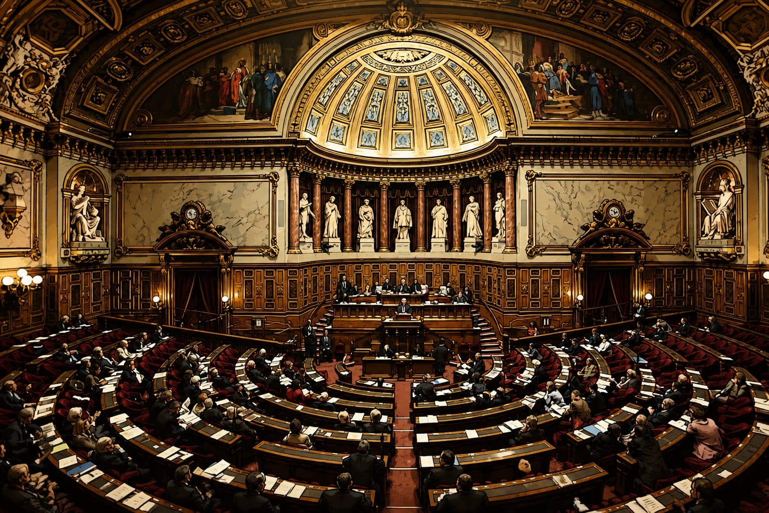 Sénatoriales : des députés conquièrent le Sénat en vue de 2027