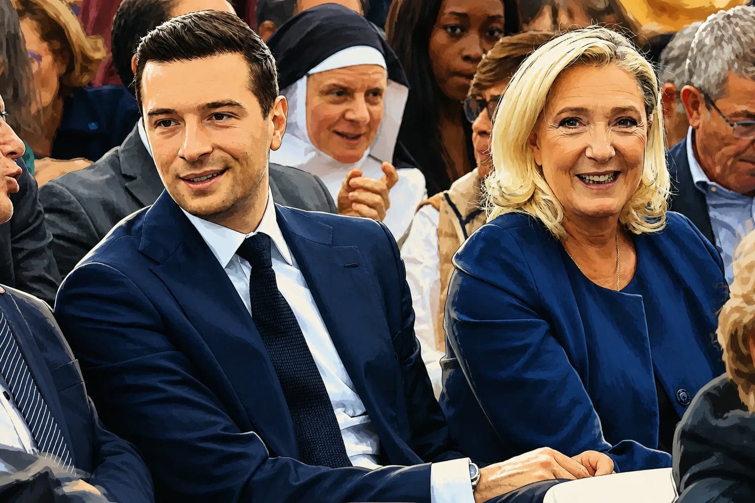 Affaire Jordan Bardella : contre-attaque au RN et calculs prudents de ses rivaux
