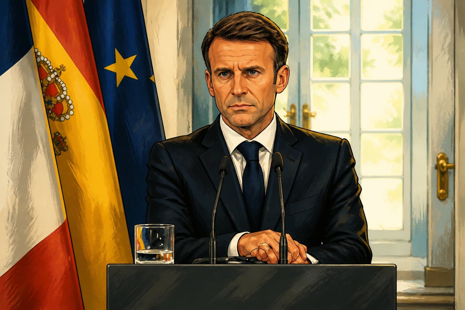 Bardella et Mediapart : Emmanuel Macron somme le RN de clarifier