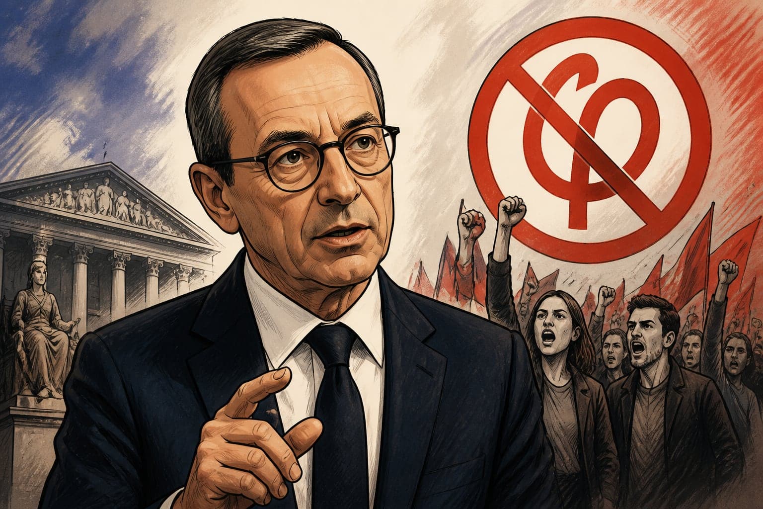 Bruno Retailleau évoque une possible interdiction de LFI