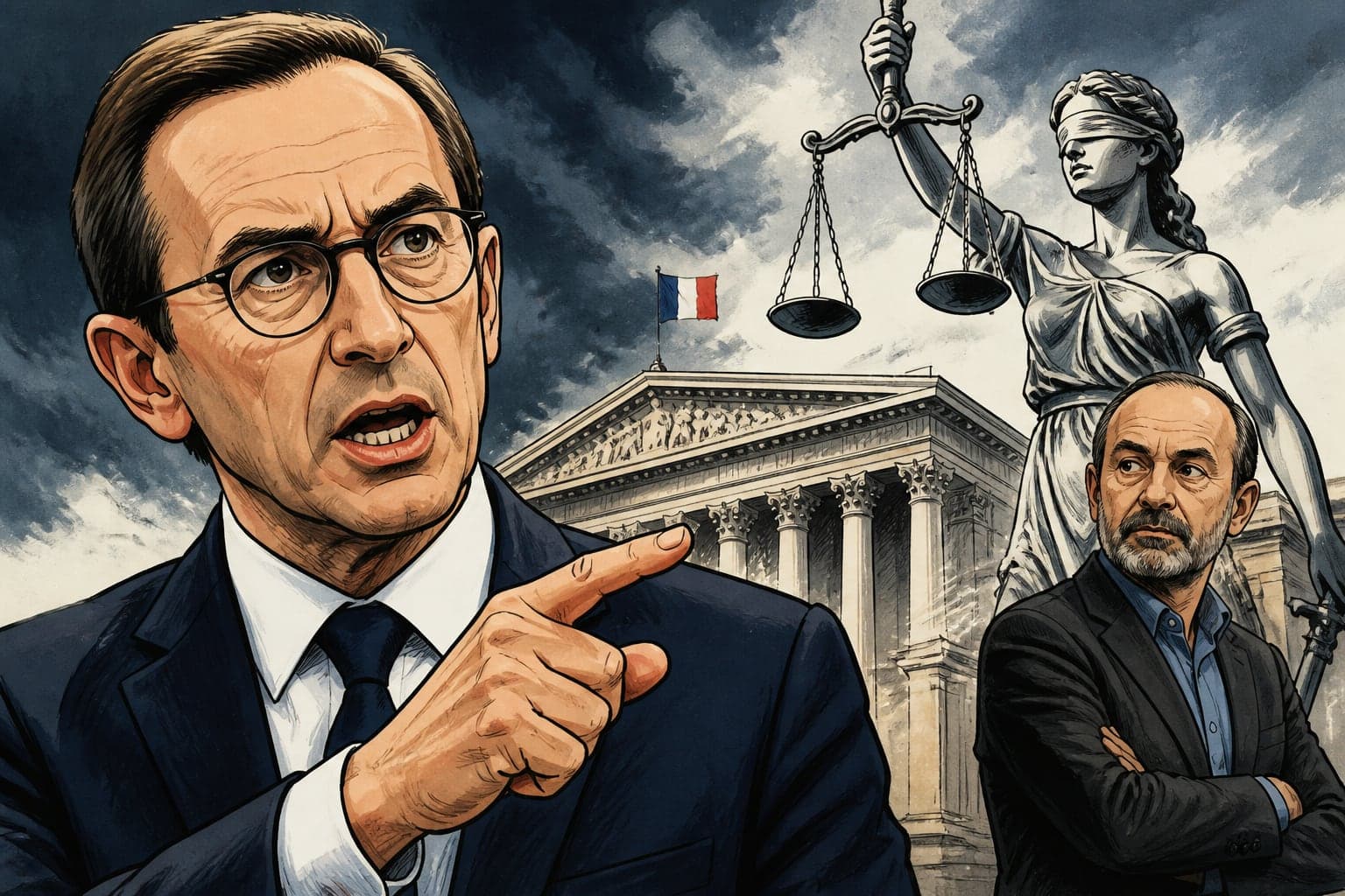 Bruno Retailleau fustige la justice après l'affaire Robert Ménard