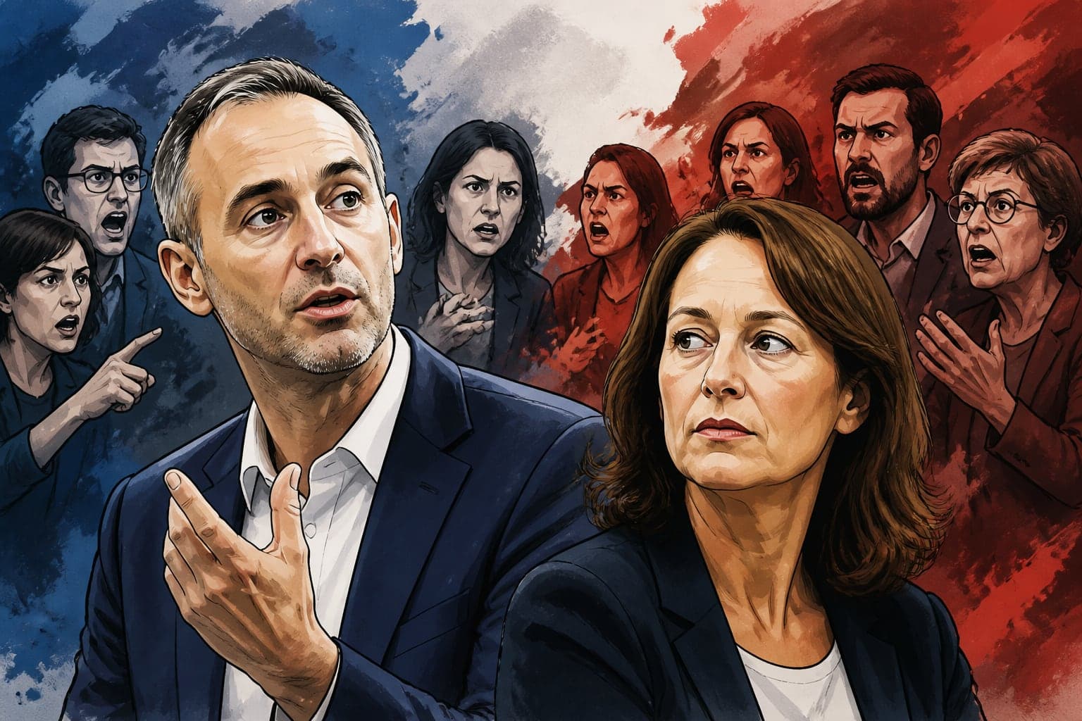 Propos de Glucksmann sur Royal : vives réactions à gauche