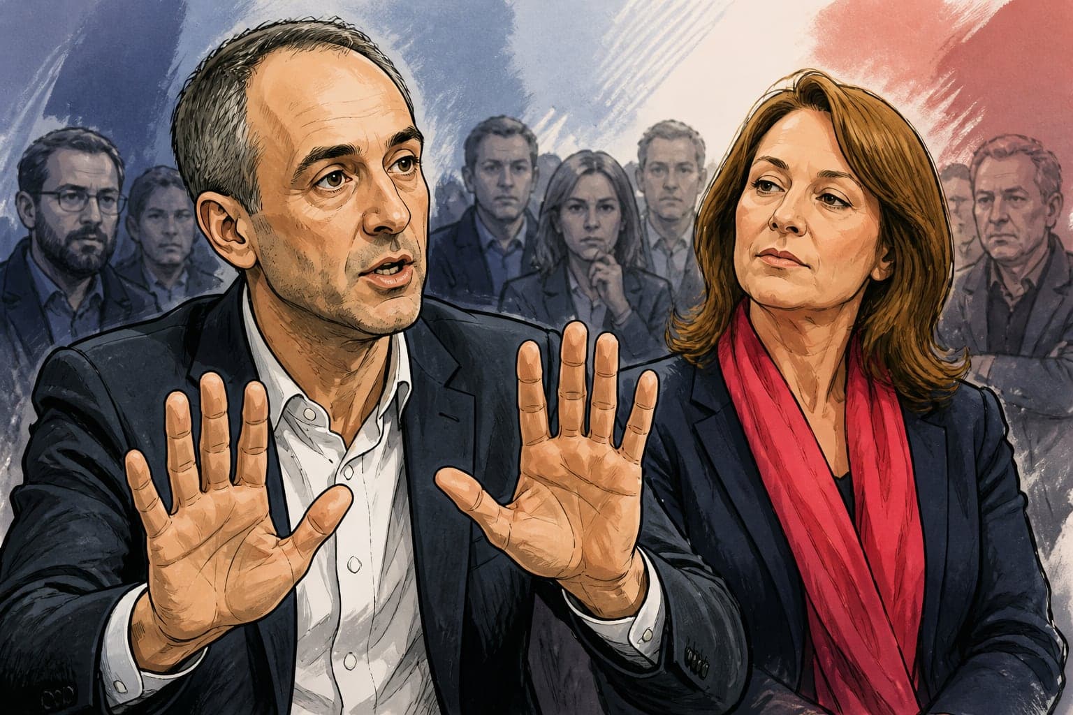 Primaire PS-Place publique : Glucksmann s'excuse auprès de Royal en plein débat