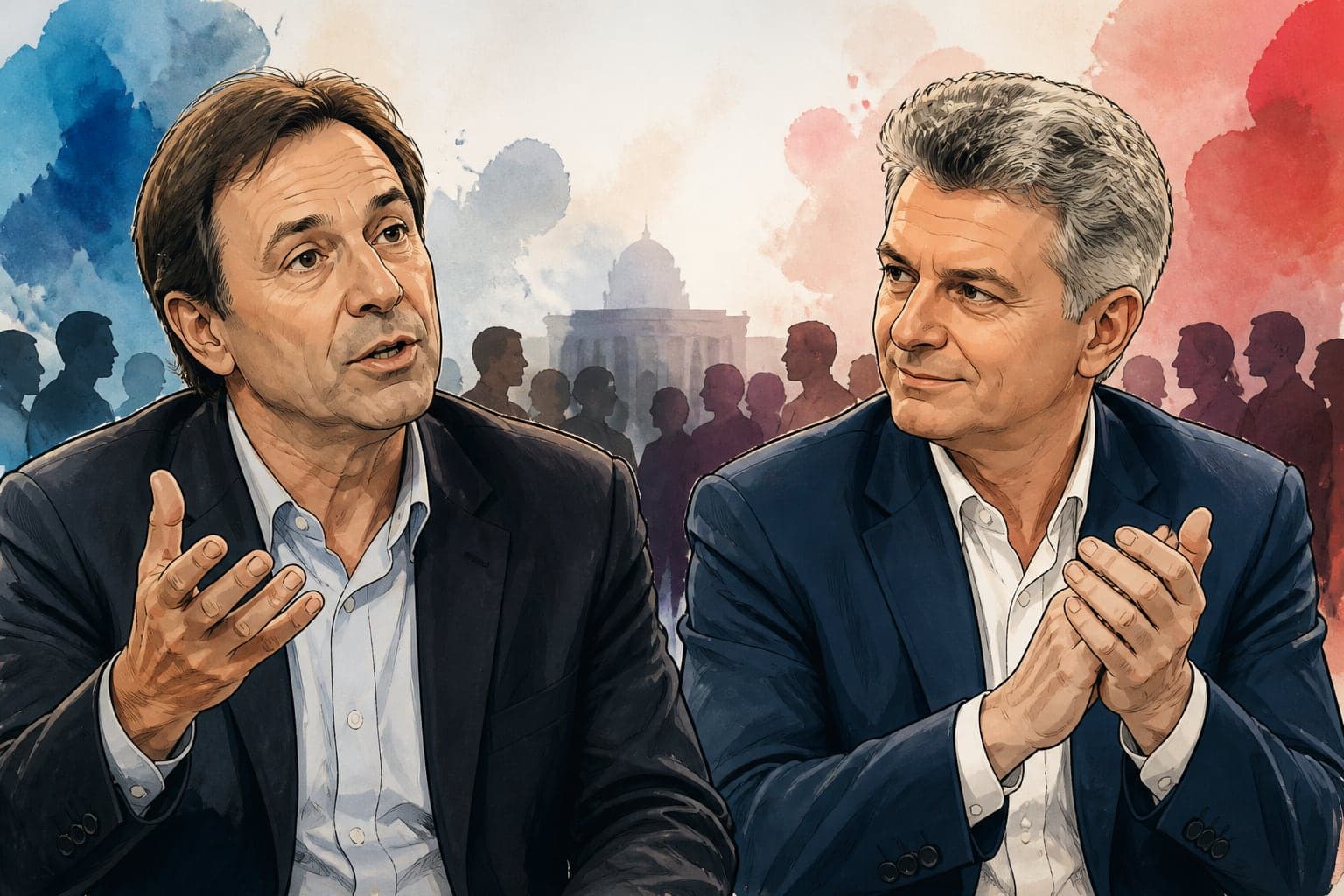 Primaire PS-Place publique : les cinq candidats face au rejet massif de LFI