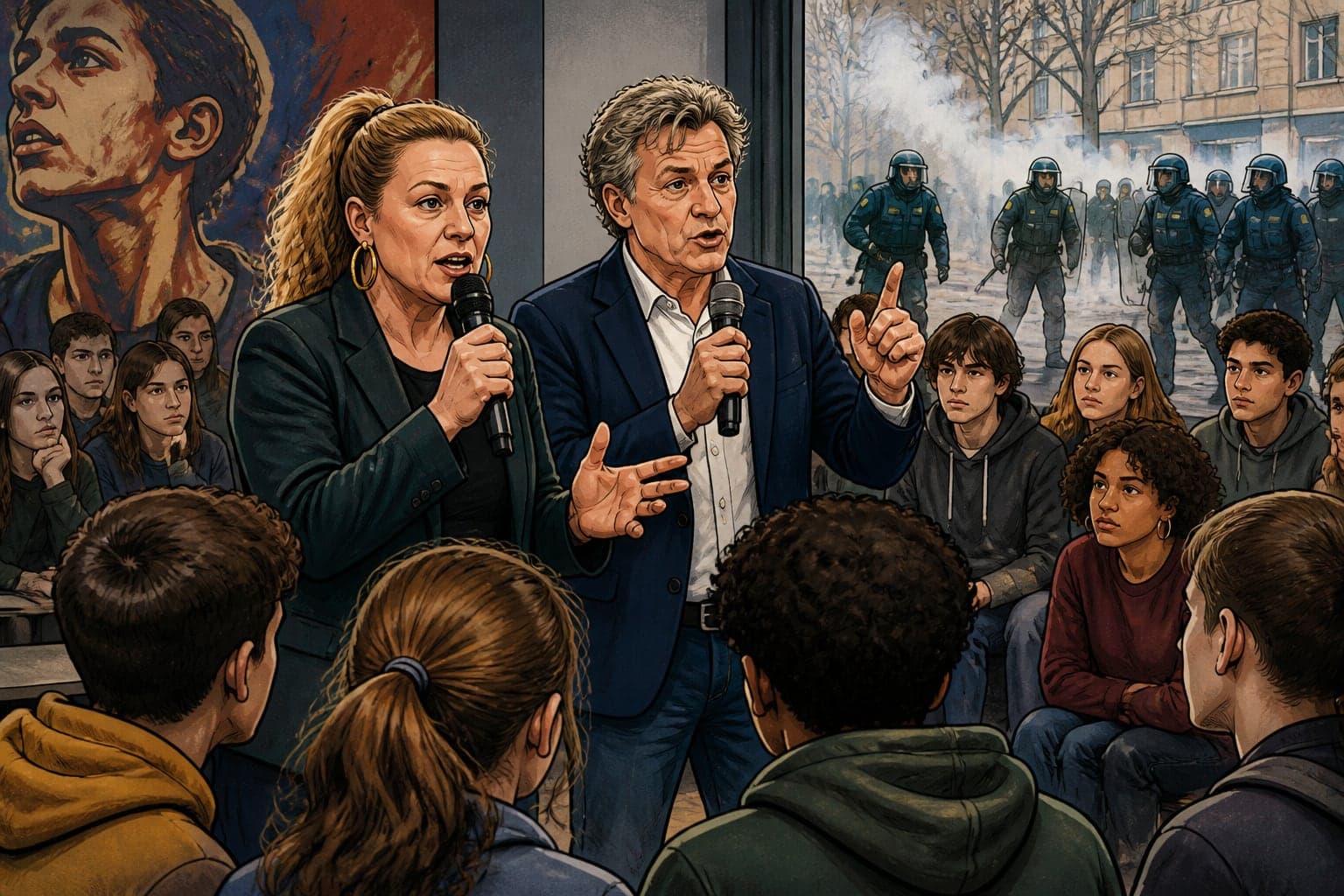 Mobilisation lycéenne : Lecornu esquisse le dialogue face aux critiques de la gauche