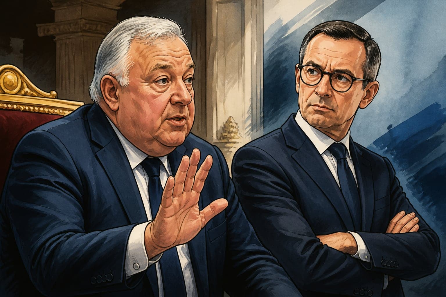 Gérard Larcher pose ses conditions pour soutenir Bruno Retailleau
