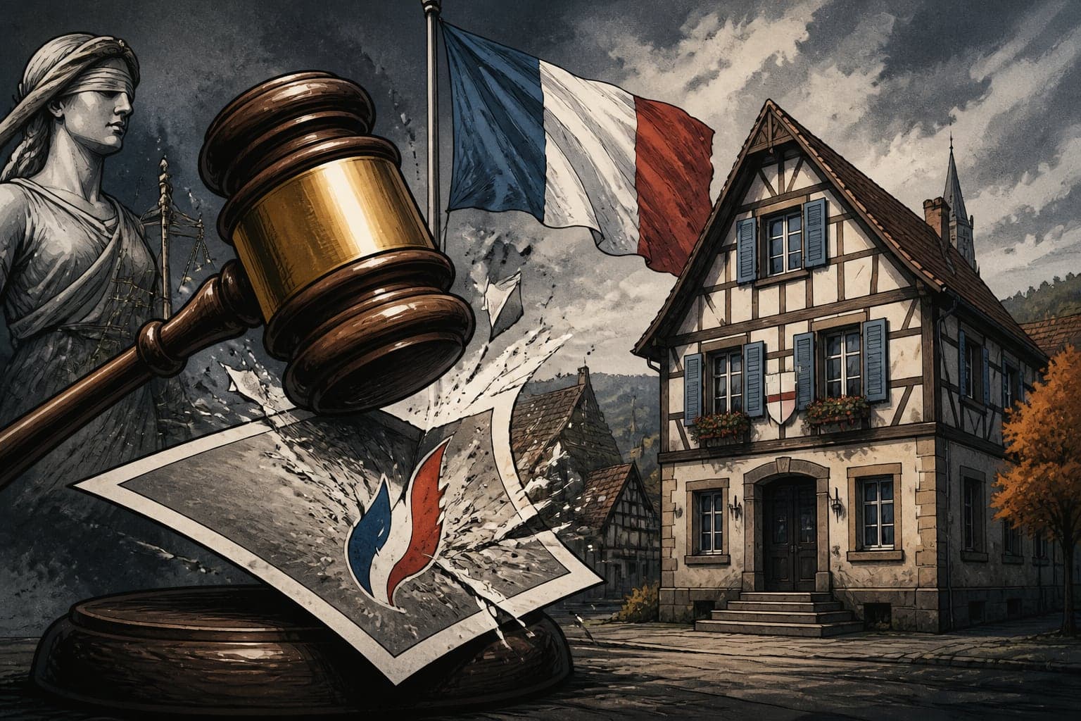 Le tribunal annule l'élection de la seule mairie RN d'Alsace