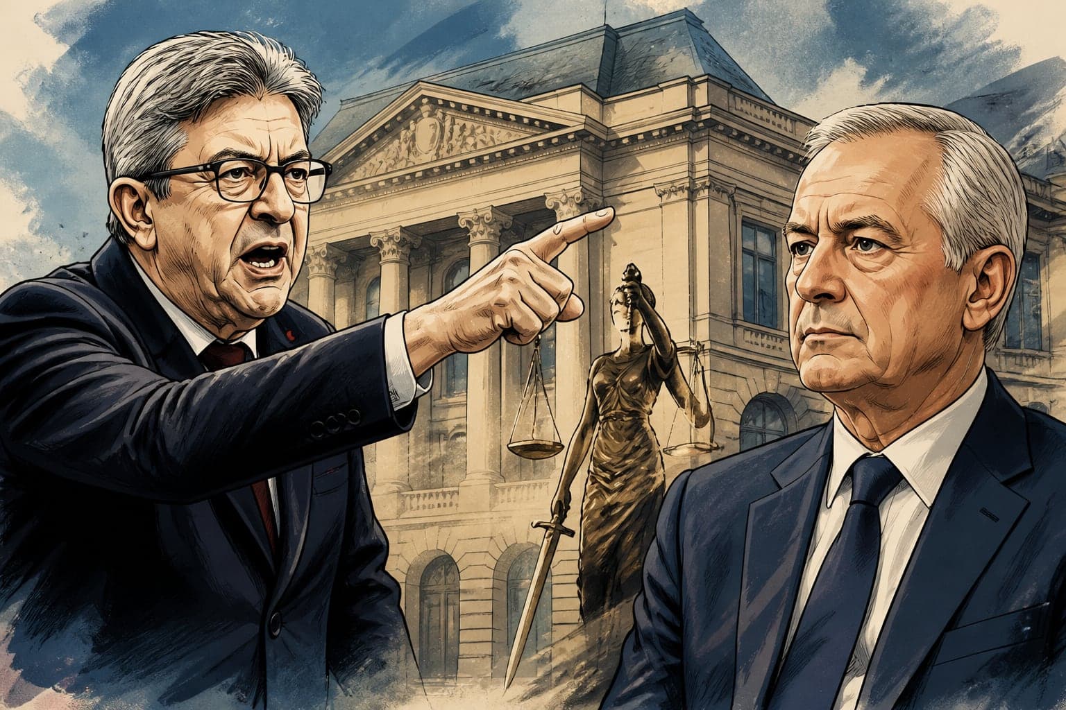 Menaces de poursuites : le gouverneur de la Banque de France répond à Mélenchon