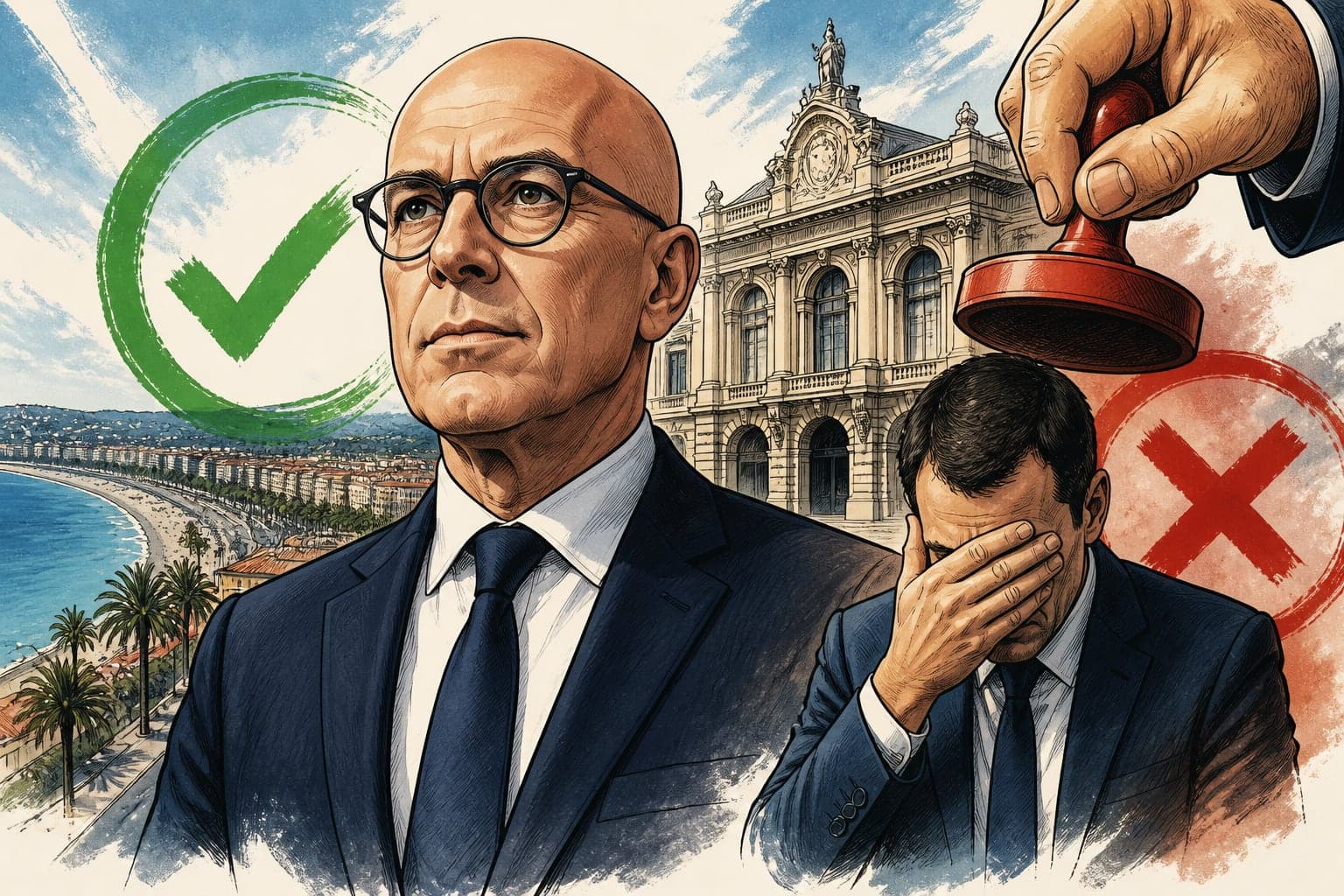 Nice : l’élection d’Éric Ciotti validée mais un adjoint retoqué