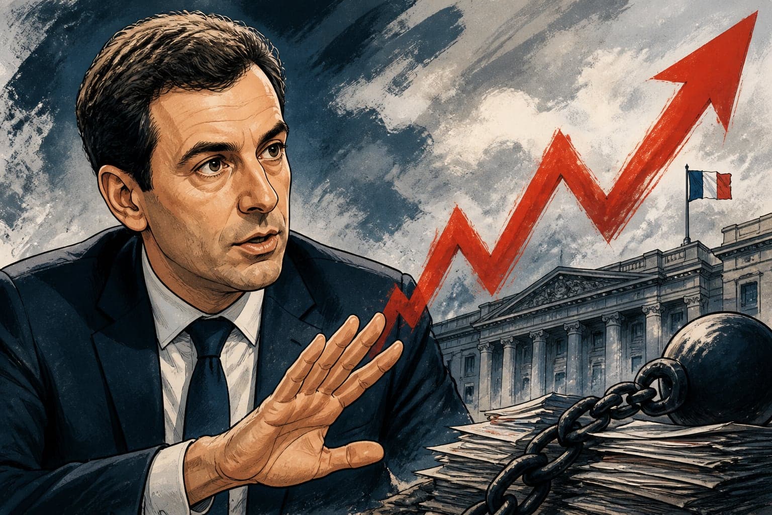 Dette : David Amiel alerte sur la hausse des taux