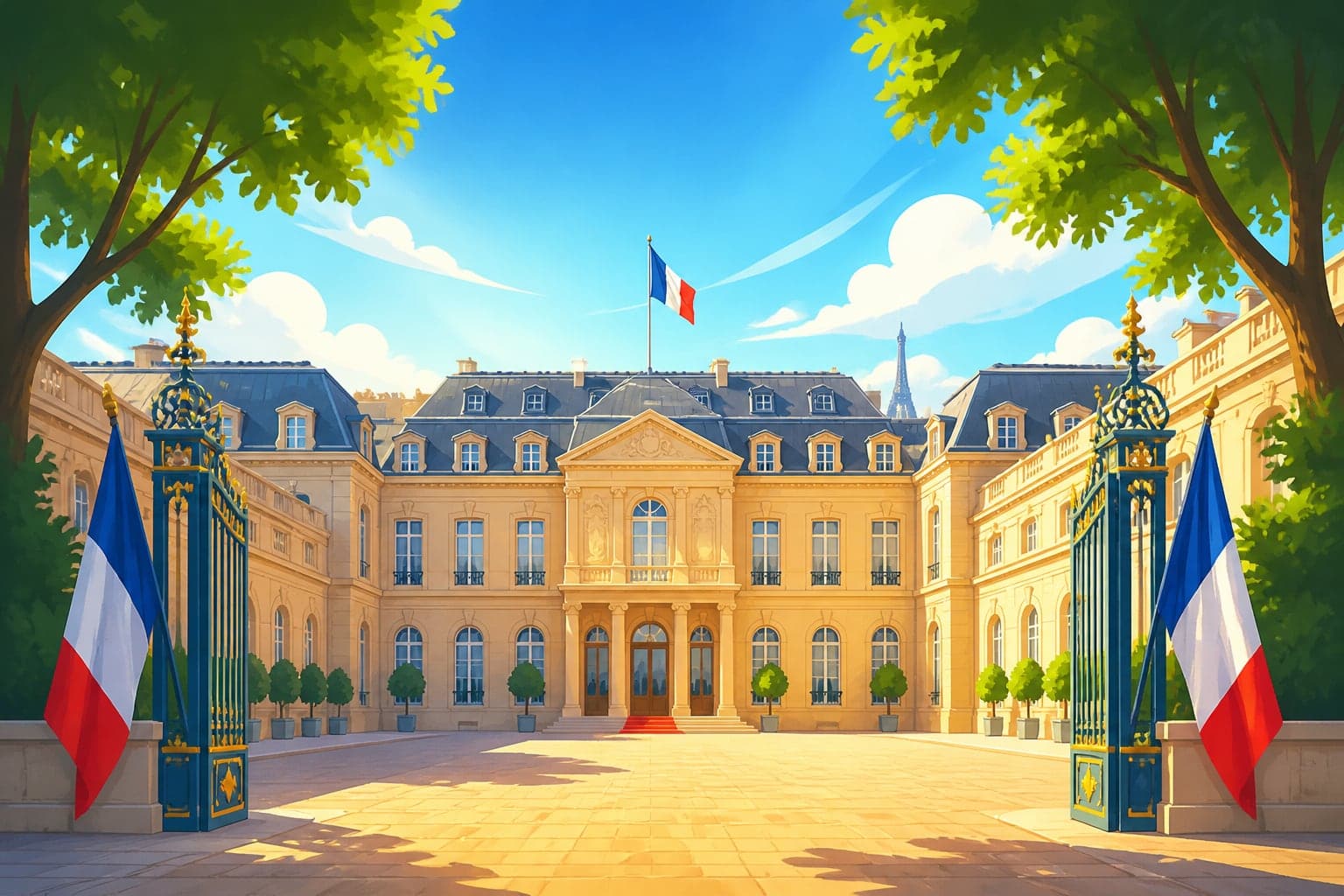 La petite question de Jade : Où habite le président de la République ?