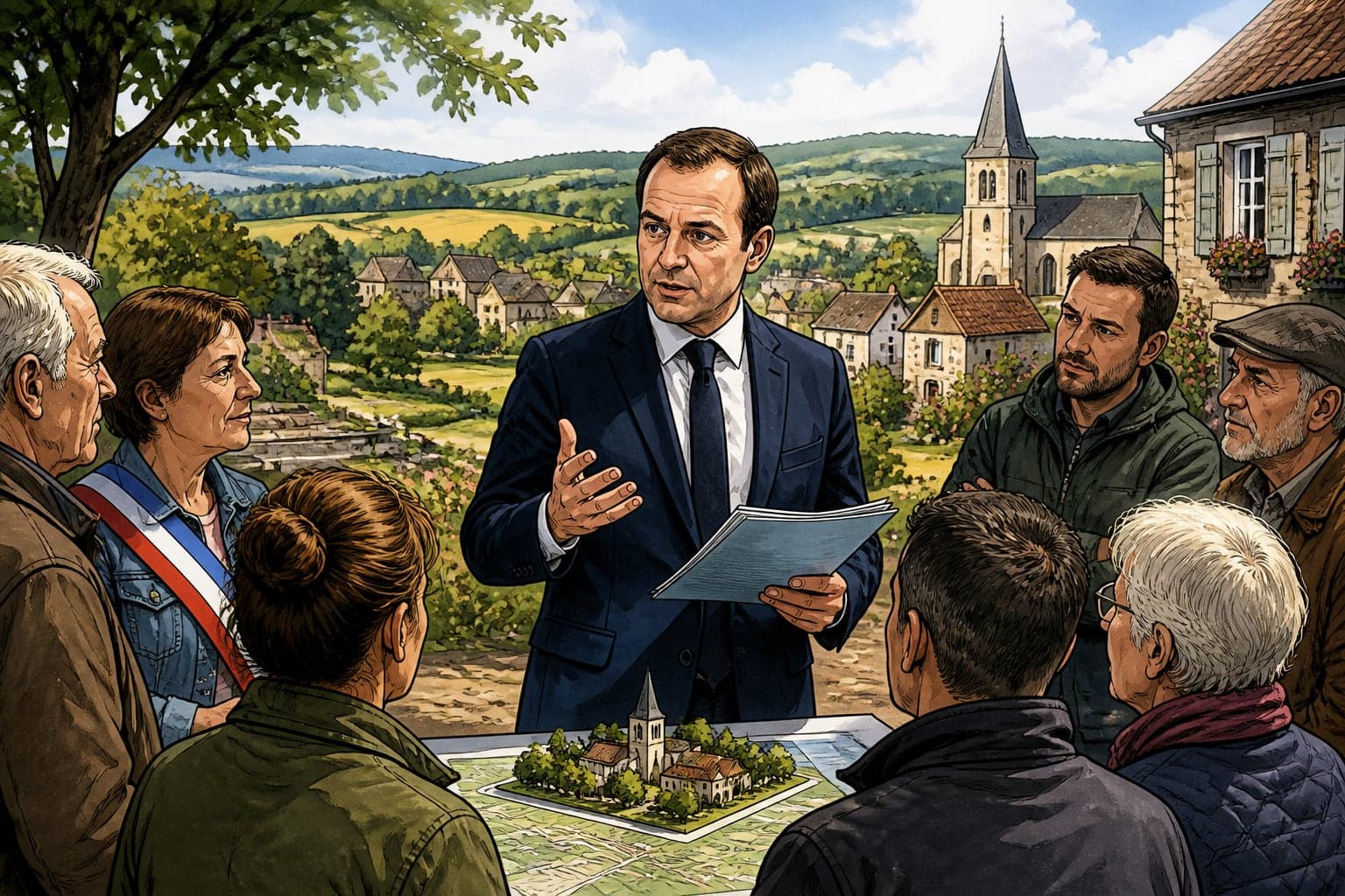 Sébastien Lecornu dévoile des aides pour les communes rurales