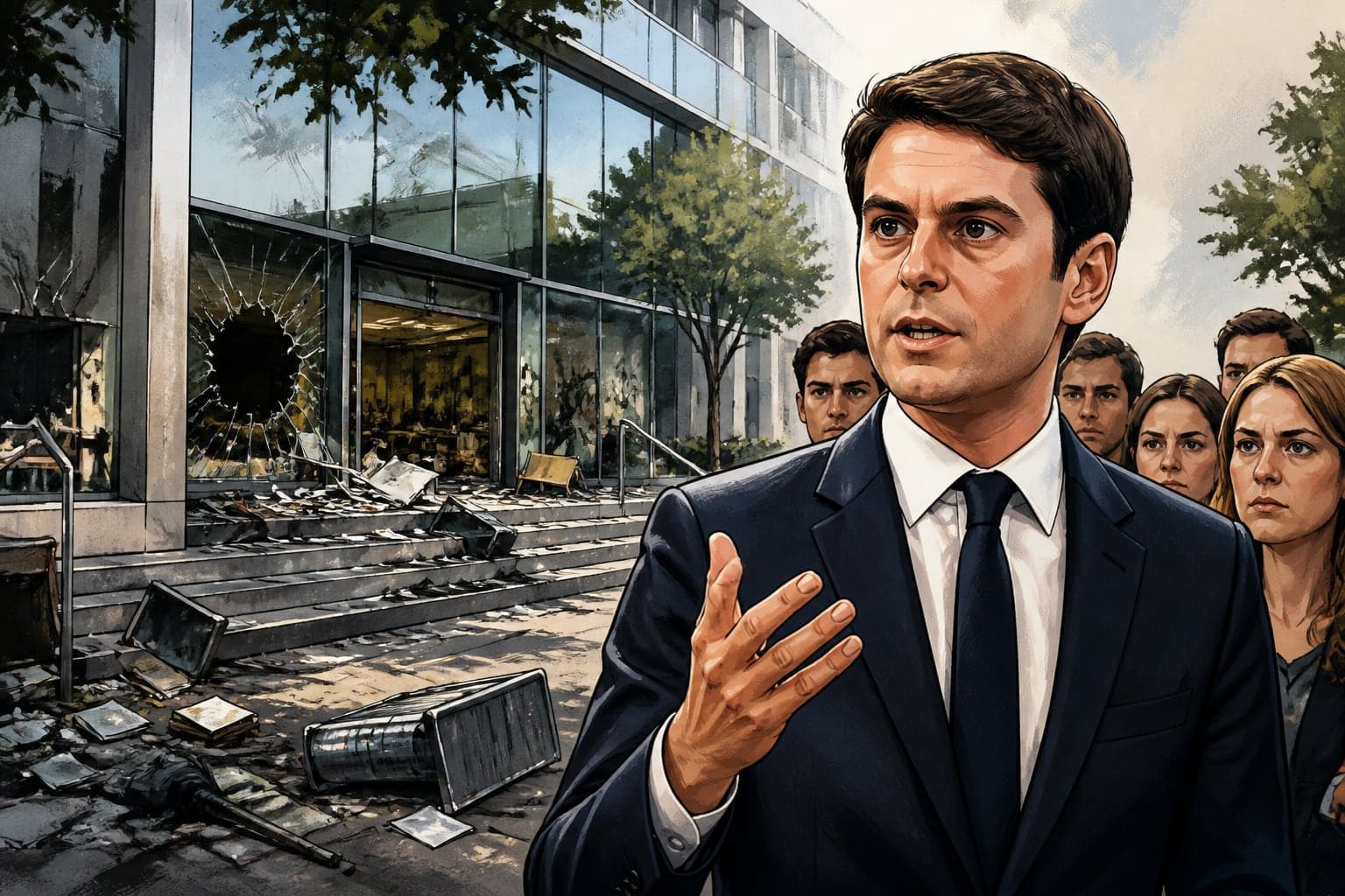 Fac de Nantes saccagée : le camp Attal réclame des poursuites