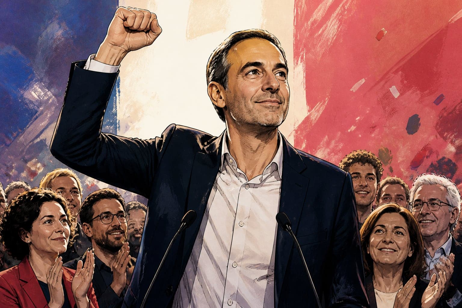 Primaire de gauche : le triomphe de Raphaël Glucksmann met la droite sous pression