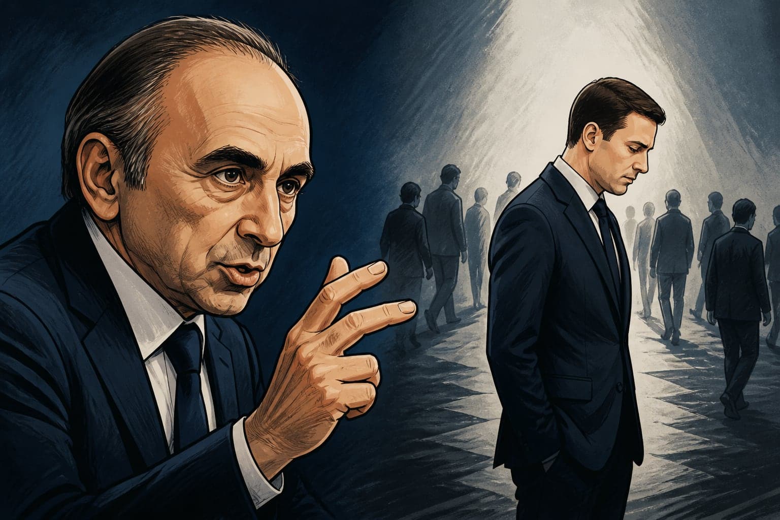 Éric Zemmour prédit la marginalisation de Jordan Bardella