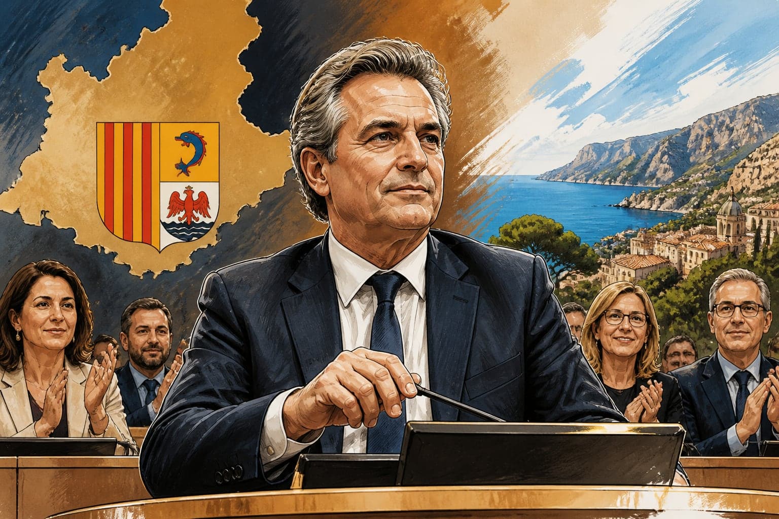 François de Canson prend la présidence de la Région Sud