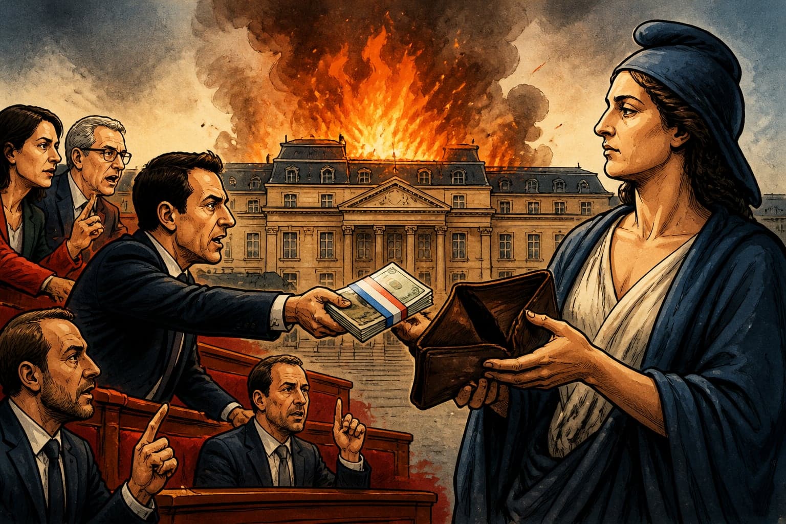 Budget de la Sécu : les députés font payer à l'État les feux d'été