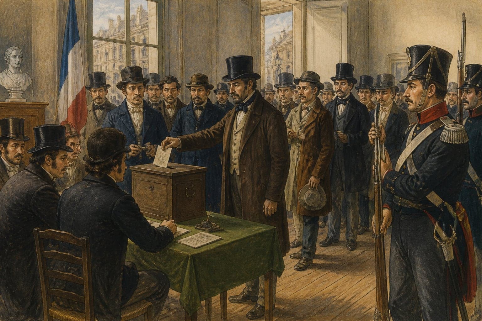 J-187 · 20-21 décembre 1851 : un plébiscite ratifie le coup d'État