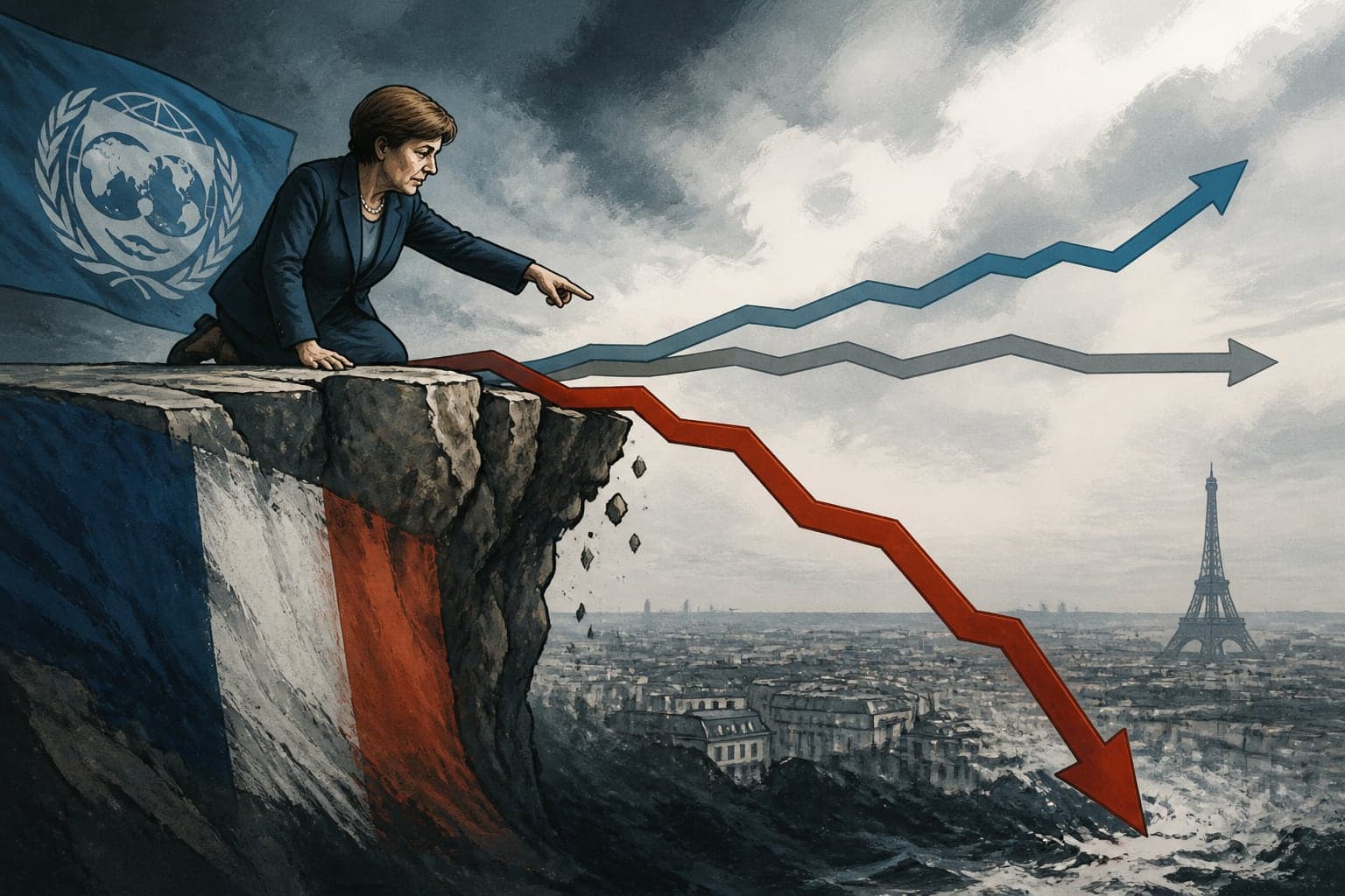 Décrochage économique français : l'alerte du FMI durcit le débat budgétaire