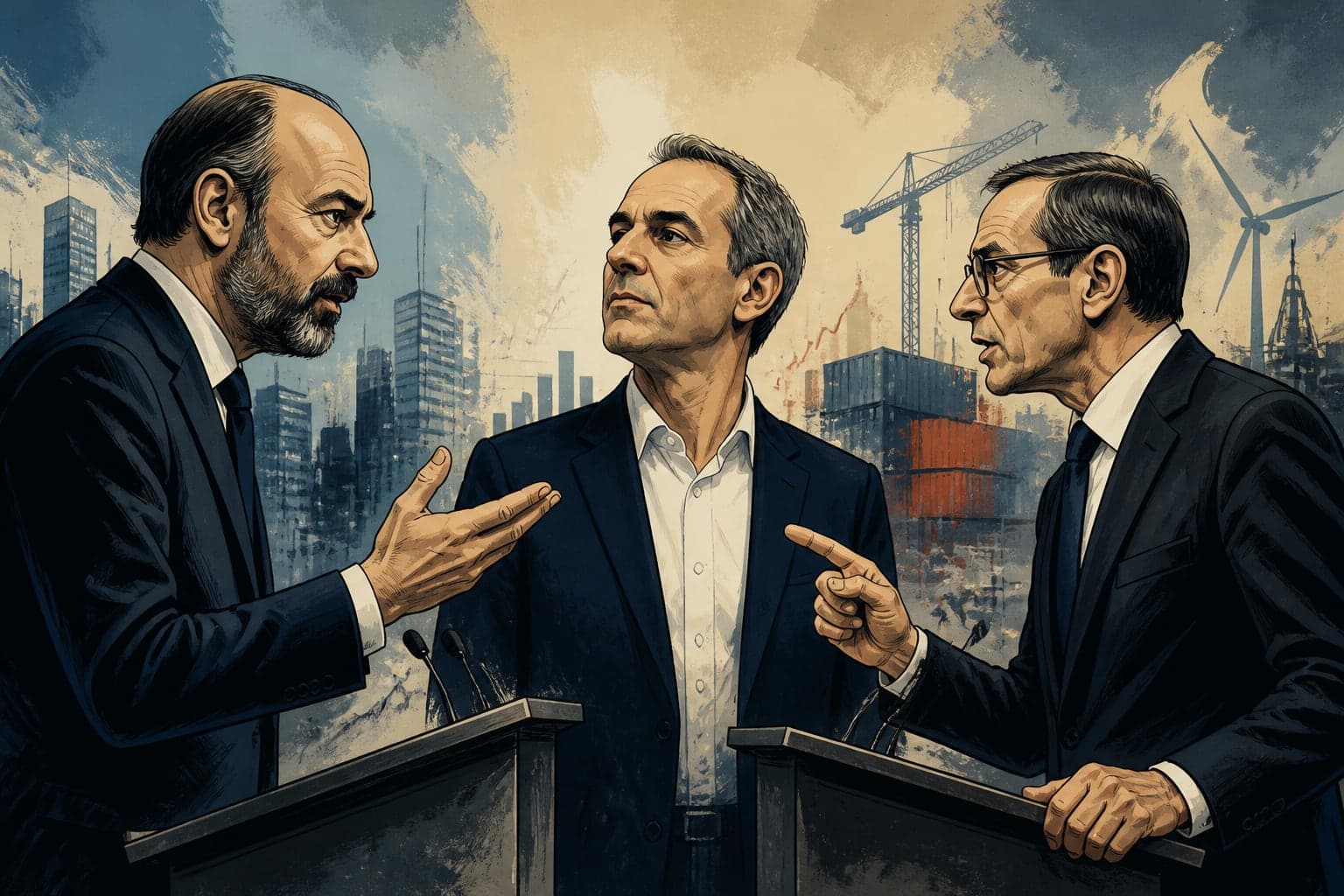 Philippe, Glucksmann et Retailleau s'affrontent sur l'économie