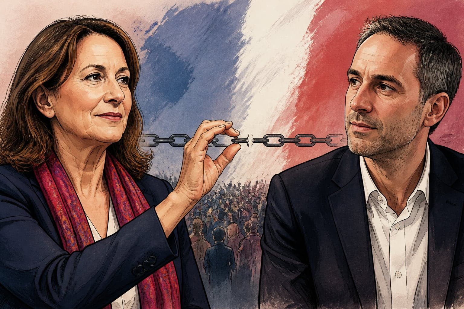 Ségolène Royal conditionne son soutien à Raphaël Glucksmann