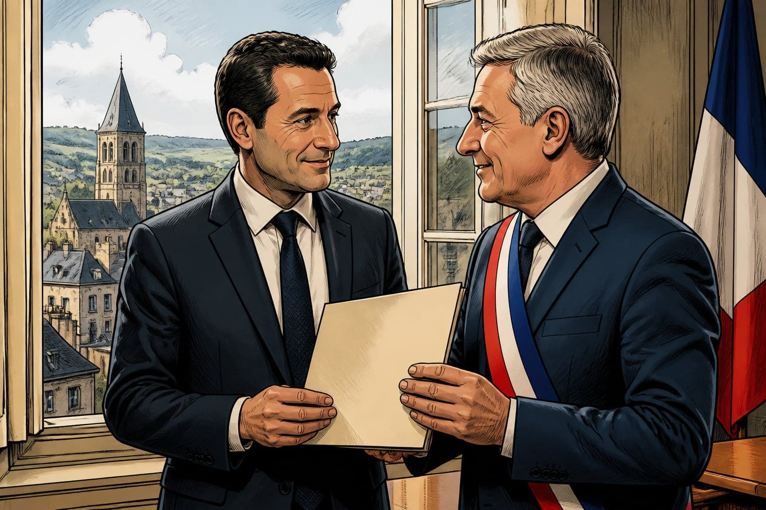 David Lisnard muscle son parti Nouvelle Énergie et séduit les élus locaux