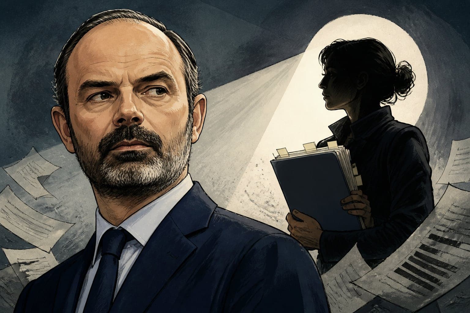 Édouard Philippe ciblé par le livre de la lanceuse d'alerte