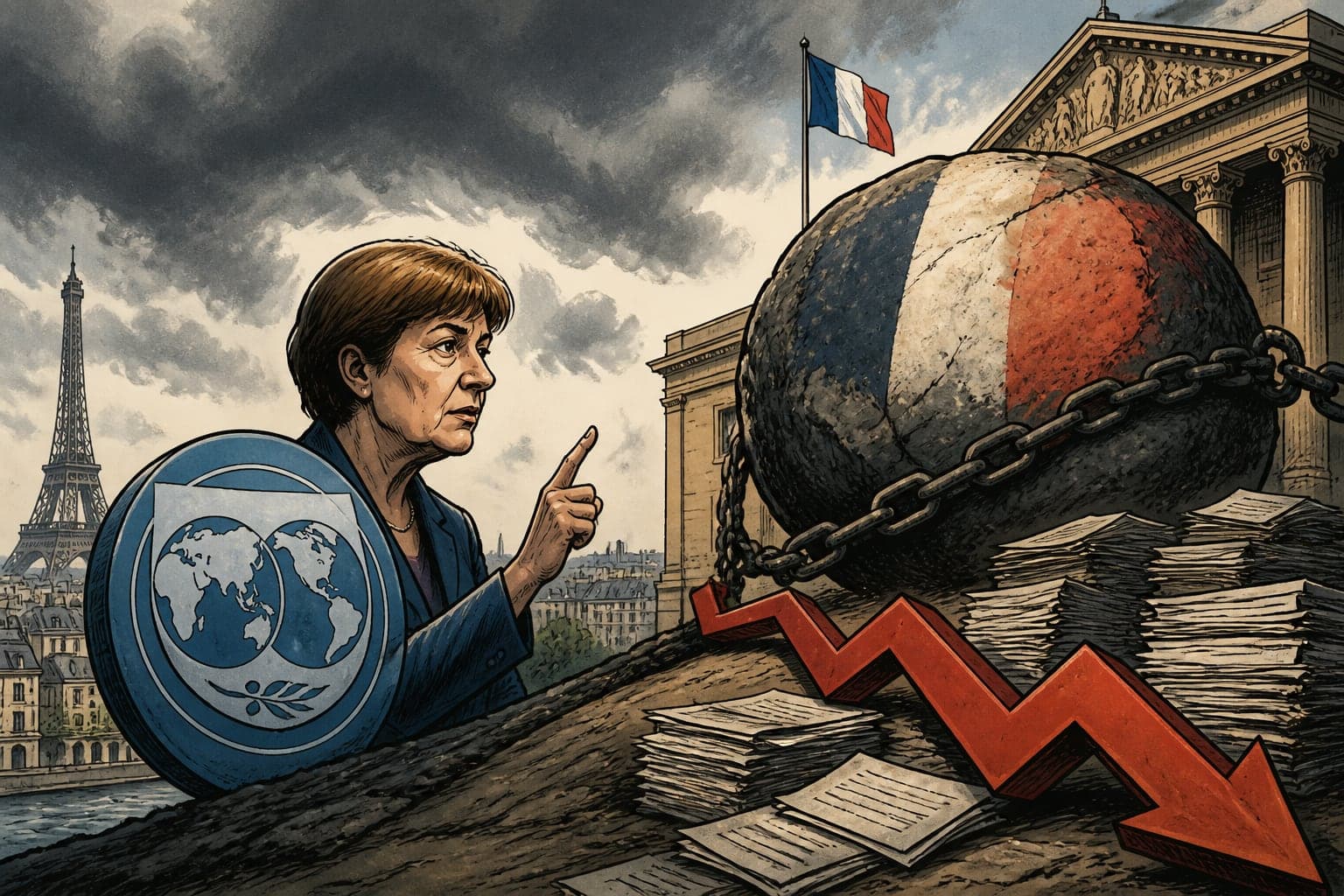 Le FMI met en garde la France sur sa dette et son déficit