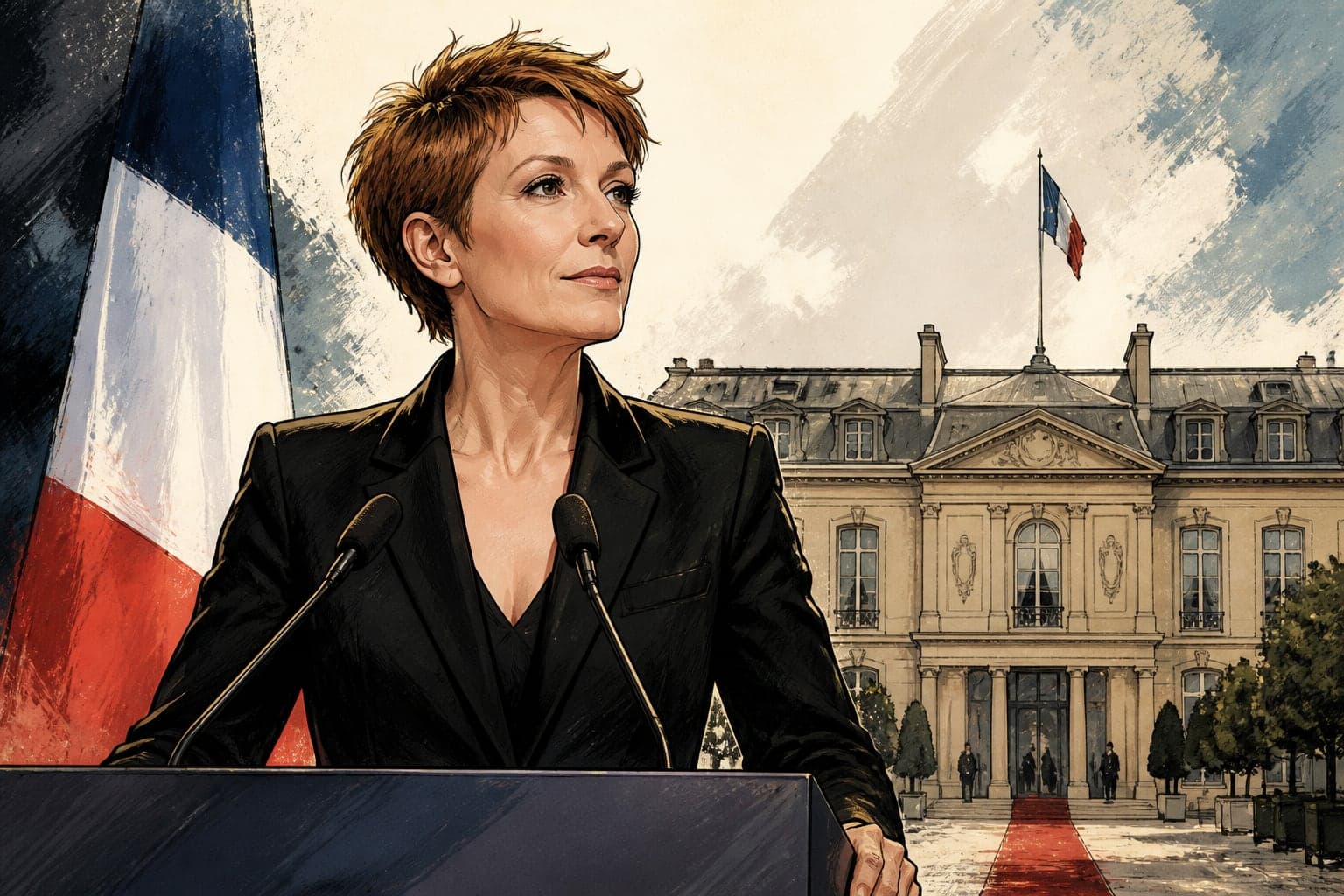 Natacha Polony lance sa campagne élyséenne entre Séguin et Chevènement