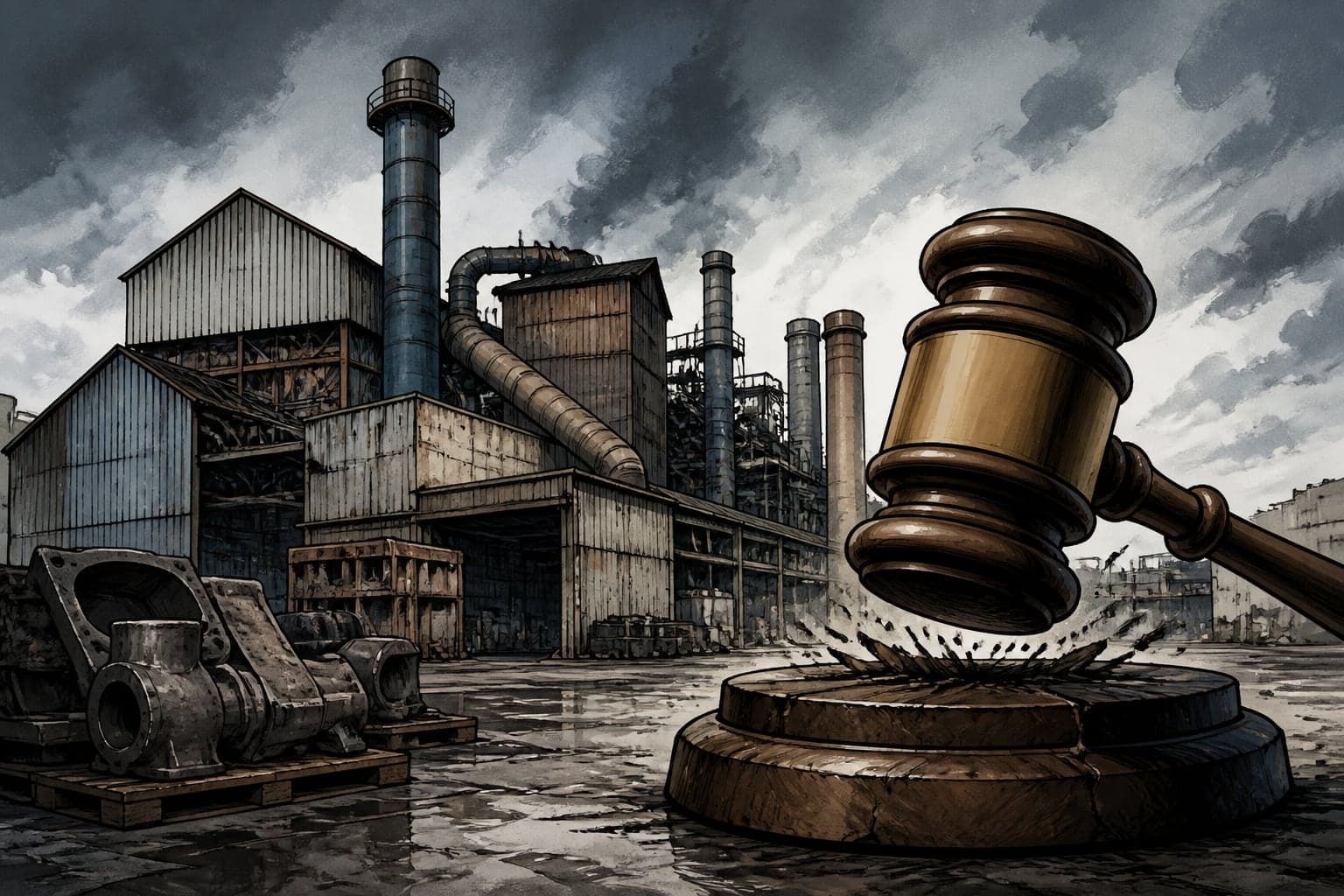 Fonderie de Bretagne : le tribunal liquide le site de Caudan