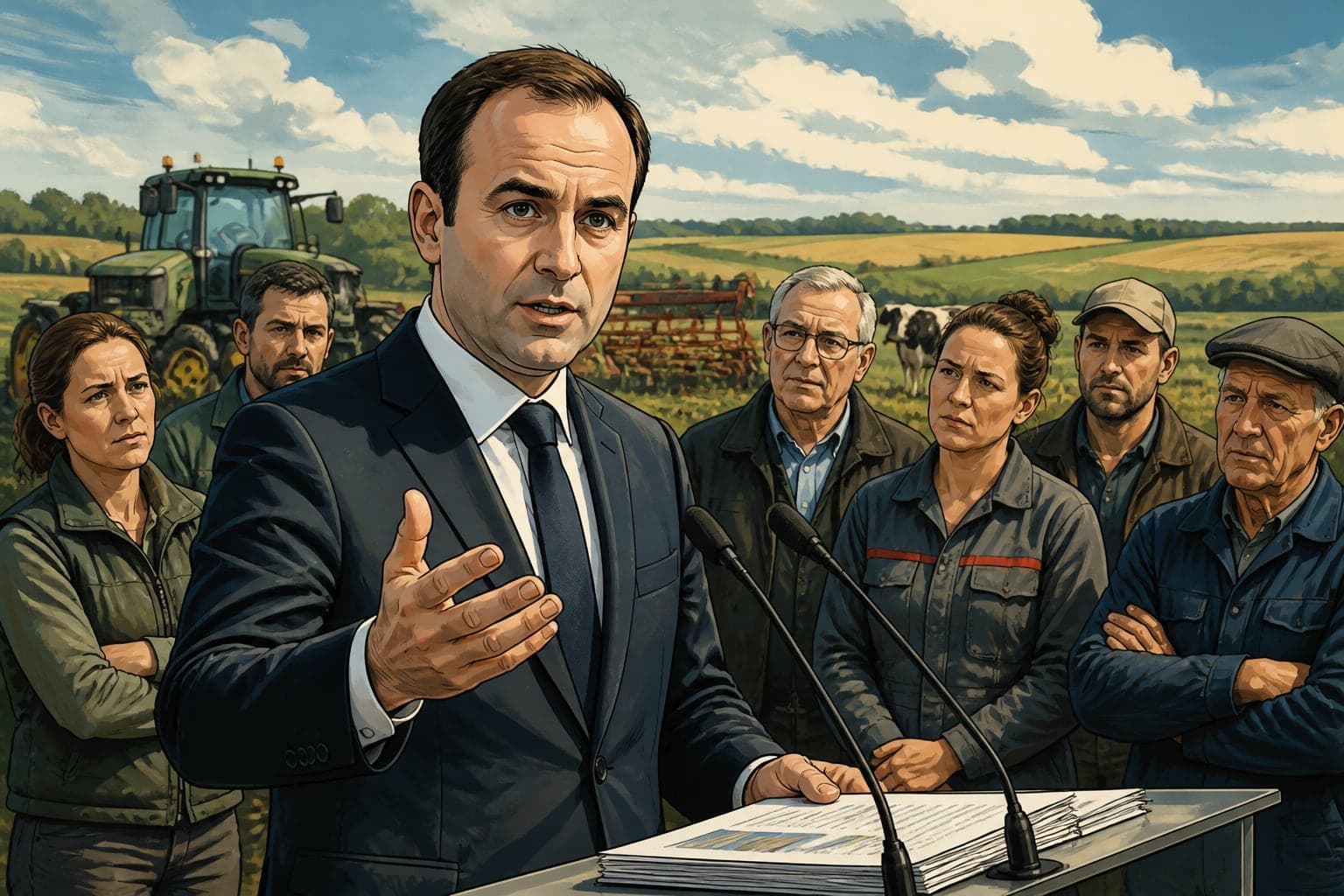 Crise agricole : le gouvernement acte un plan de relance et un pacte pour les