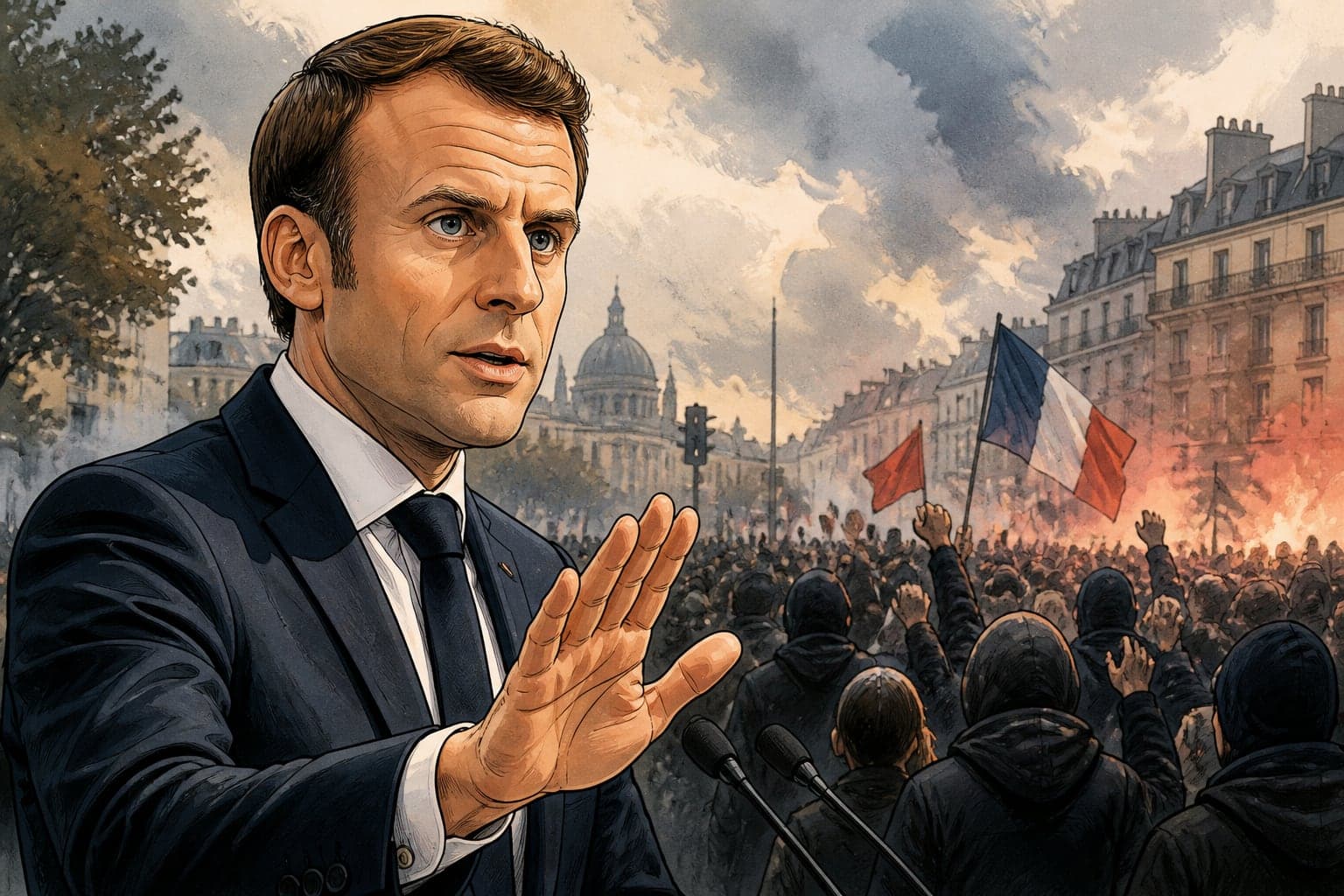 Mobilisation du 17 octobre : jusqu'à 200 000 manifestants attendus face à l'exécutif