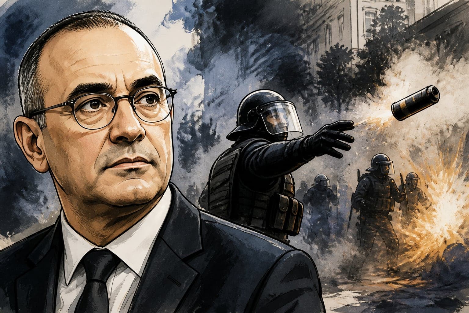 Maintien de l’ordre : Laurent Nuñez réautorise les grenades assourdissantes