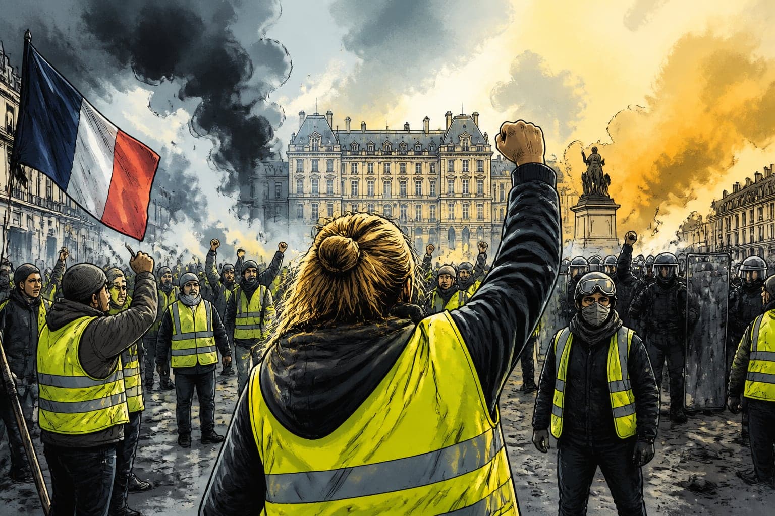 Gilets jaunes : un millier d'actions annoncées face à la vie chère