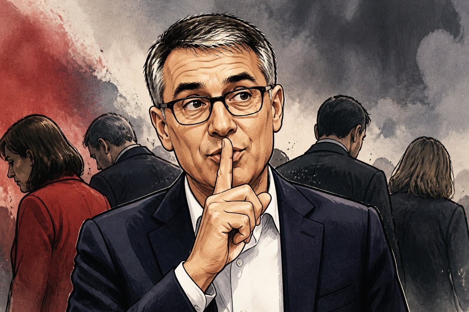 Olivier Faure ironise sur sa discrétion après son revers