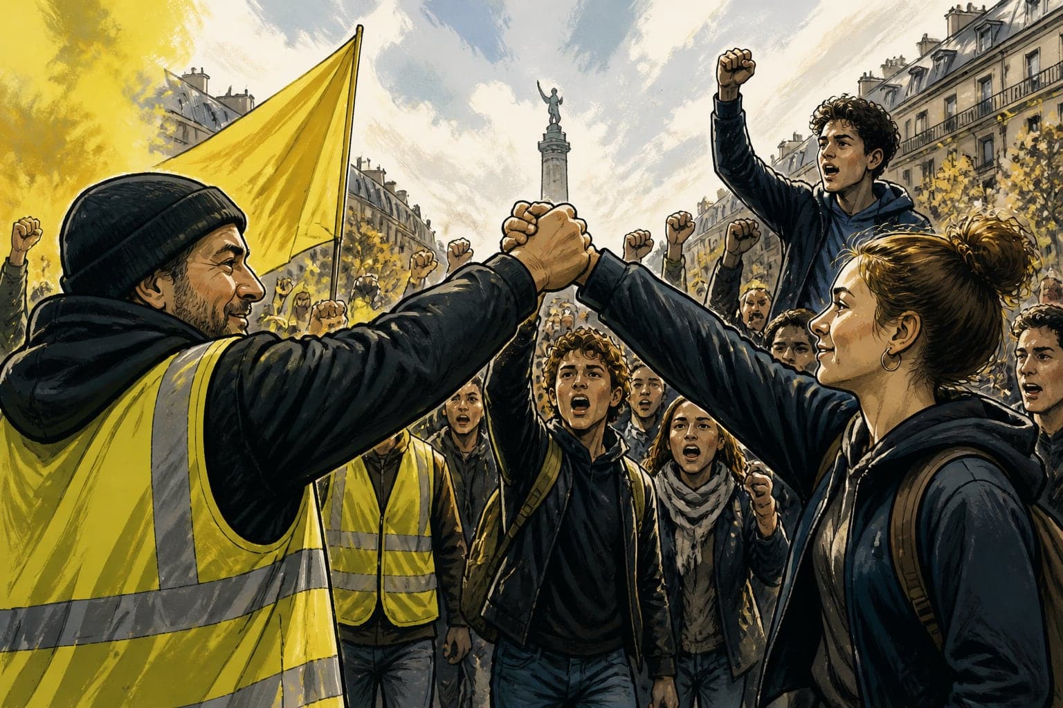 Mobilisation contre la vie chère : Macron appelle au calme face aux défilés