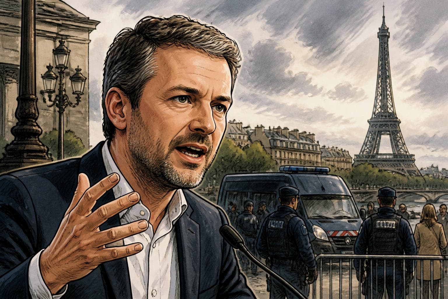 Emmanuel Grégoire fustige le dispositif de sécurité à Paris