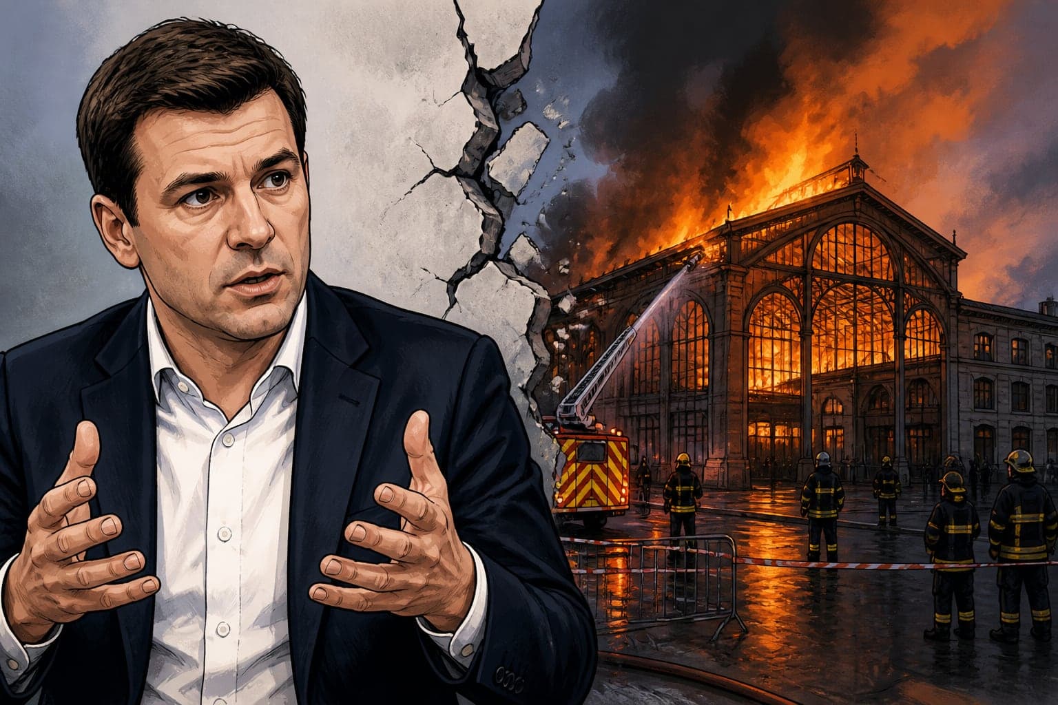 Guillaume Guérin dénonce des failles après l'incendie de Limoges