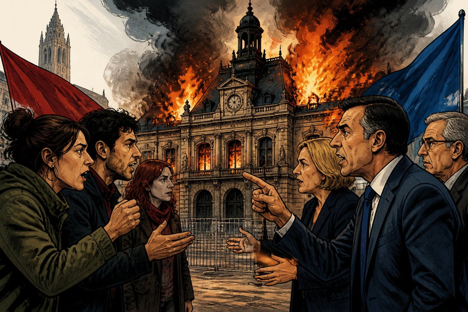 Incendie de la mairie de Limoges : le maire menace de démissionner, l'État sous pression