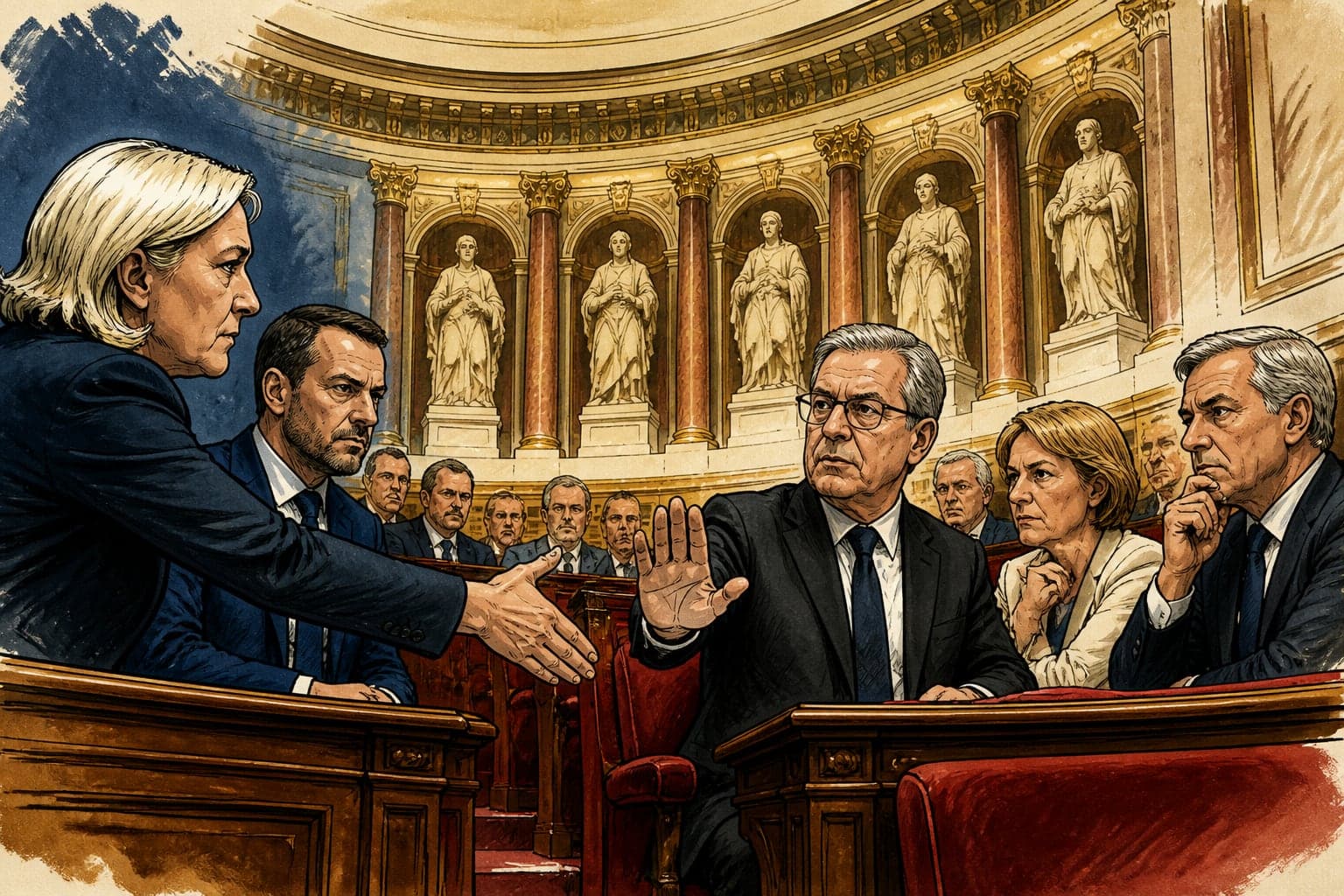 RN-UDR au Sénat : le camp centriste refuse toute alliance