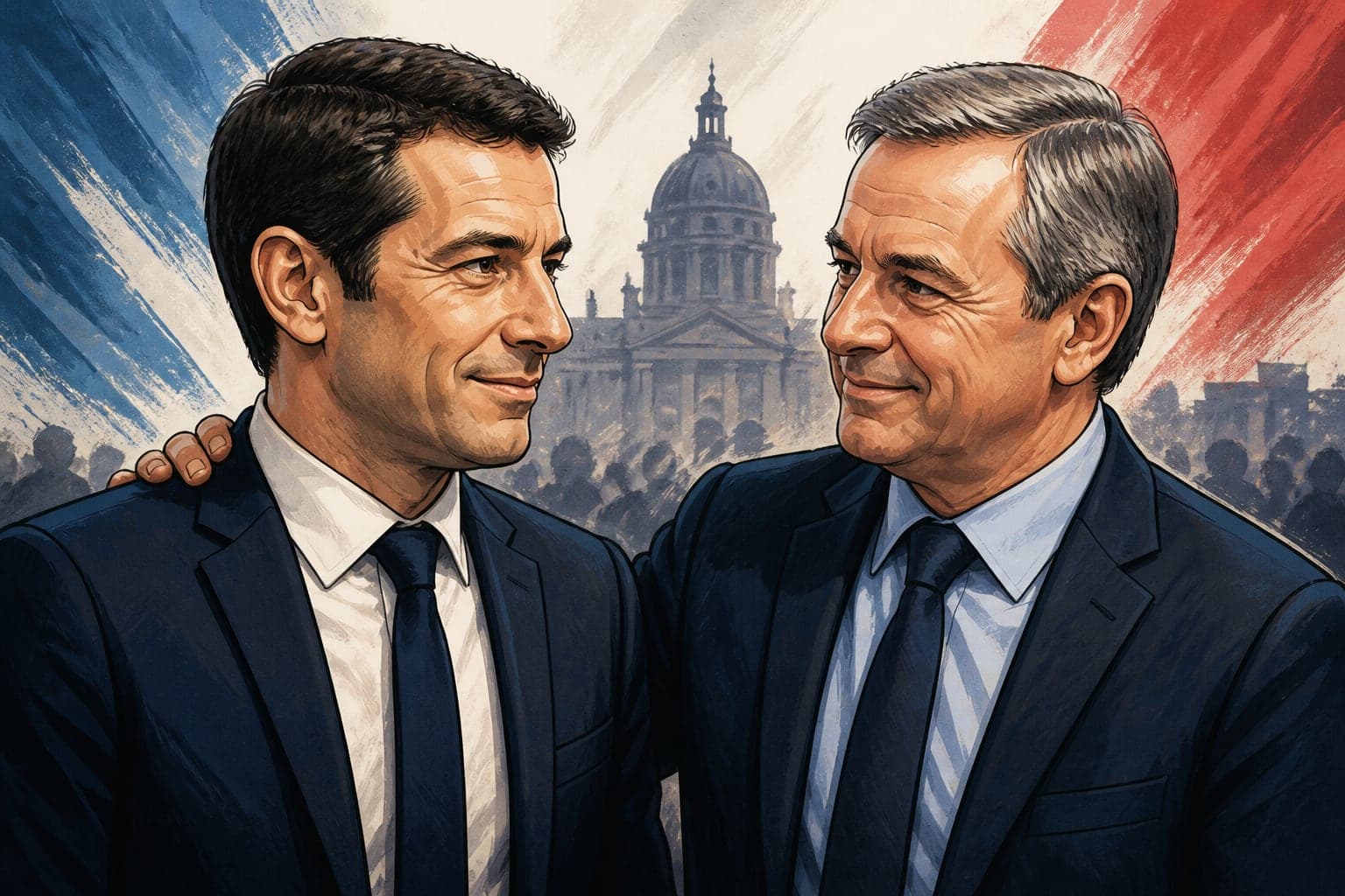 David Lisnard reçoit le soutien du sénateur Jean-Marc Délia