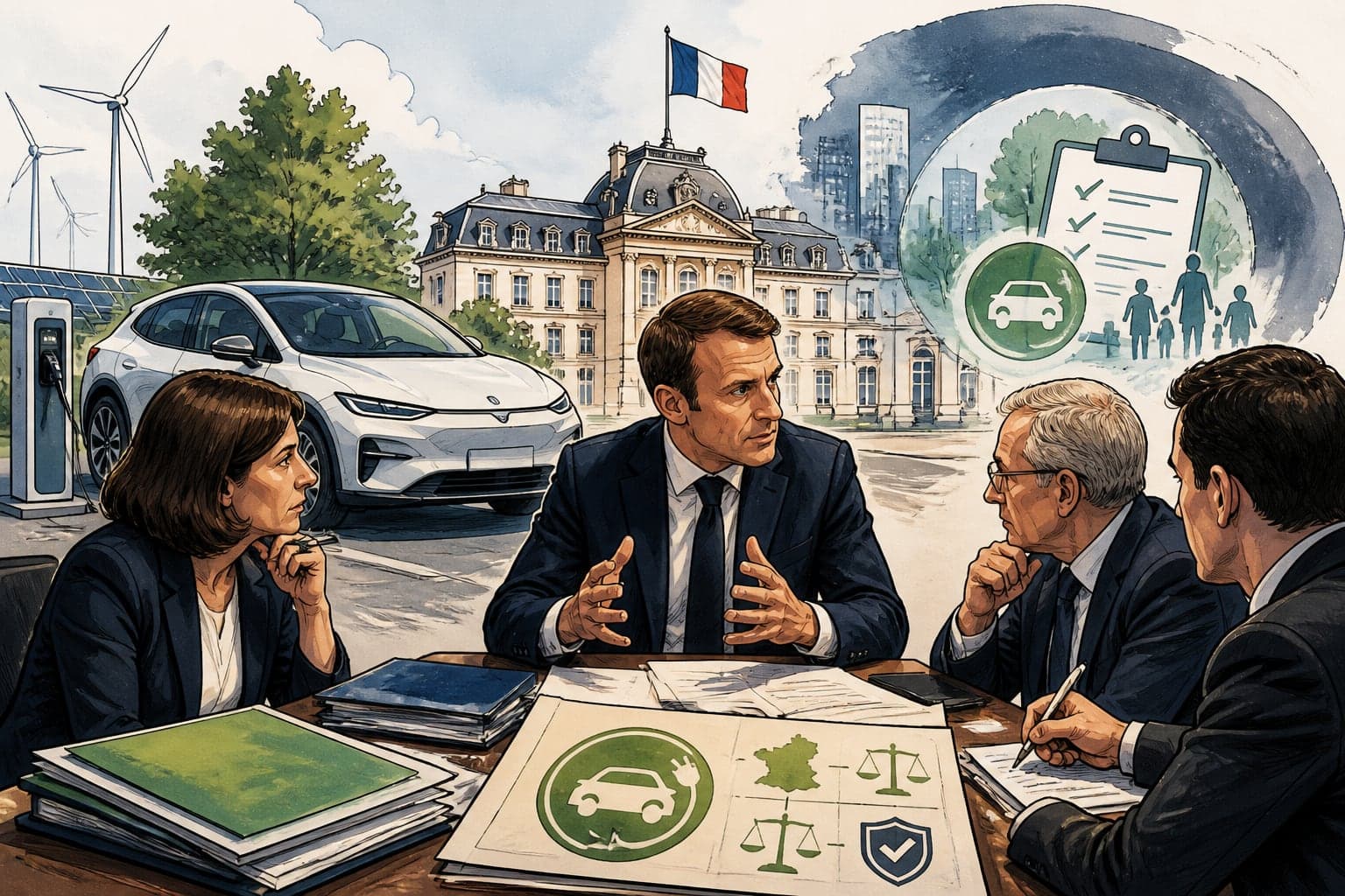Le gouvernement encadre la voiture électrique avant 2027