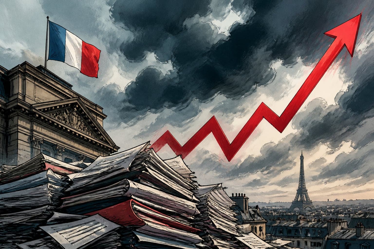 Dette publique : les taux d’emprunt s’envolent à 5 %