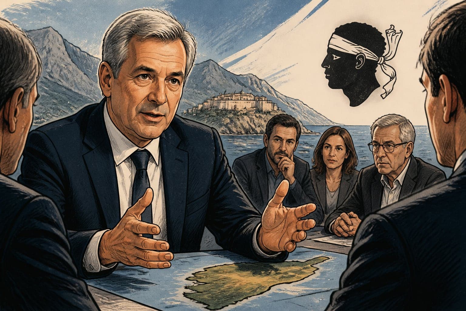 Hervé Marseille pousse pour un compromis sur l'autonomie corse