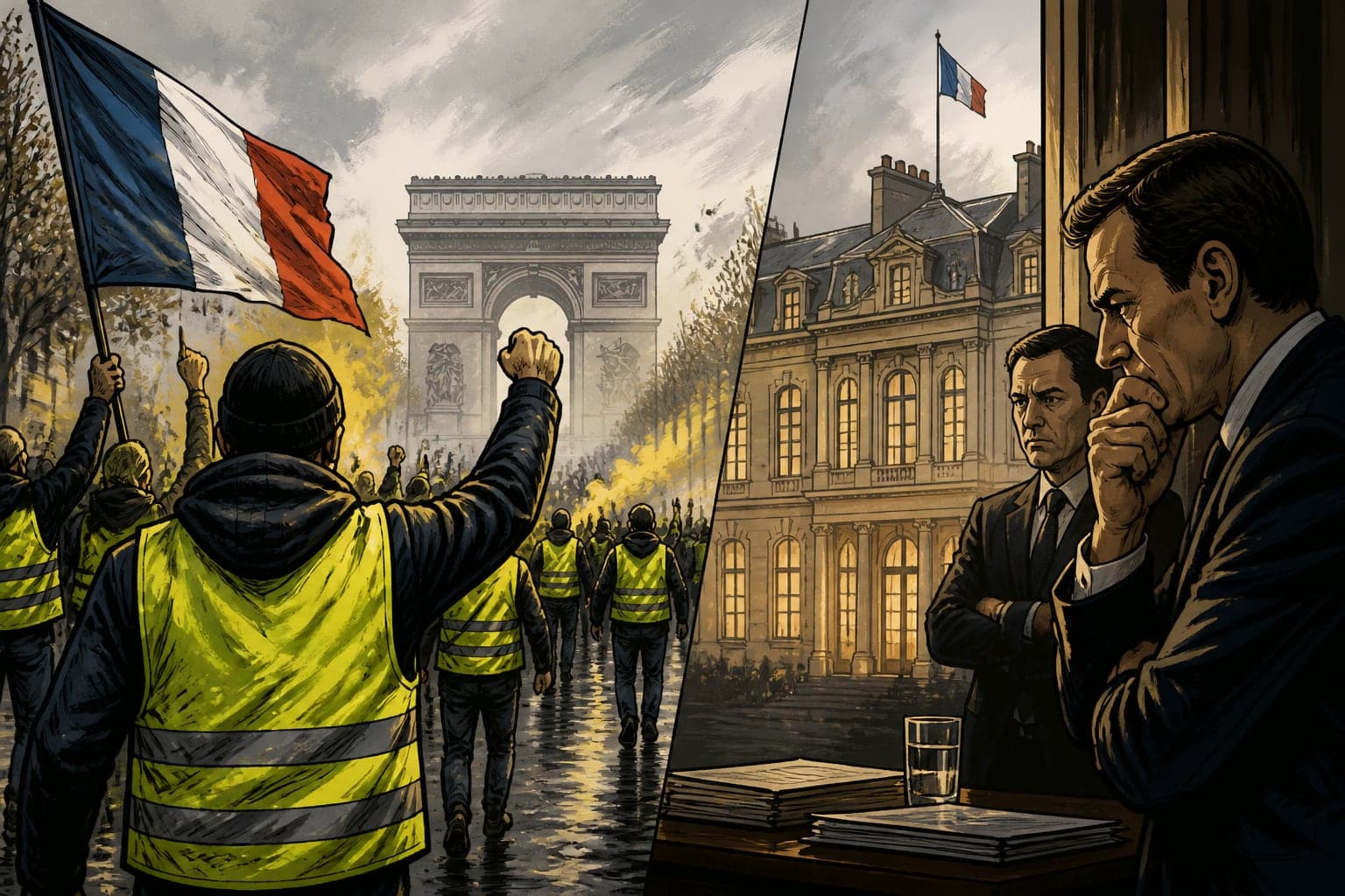 Violences du 17 octobre : l'exécutif sous tension maximale face à la crise sécuritaire