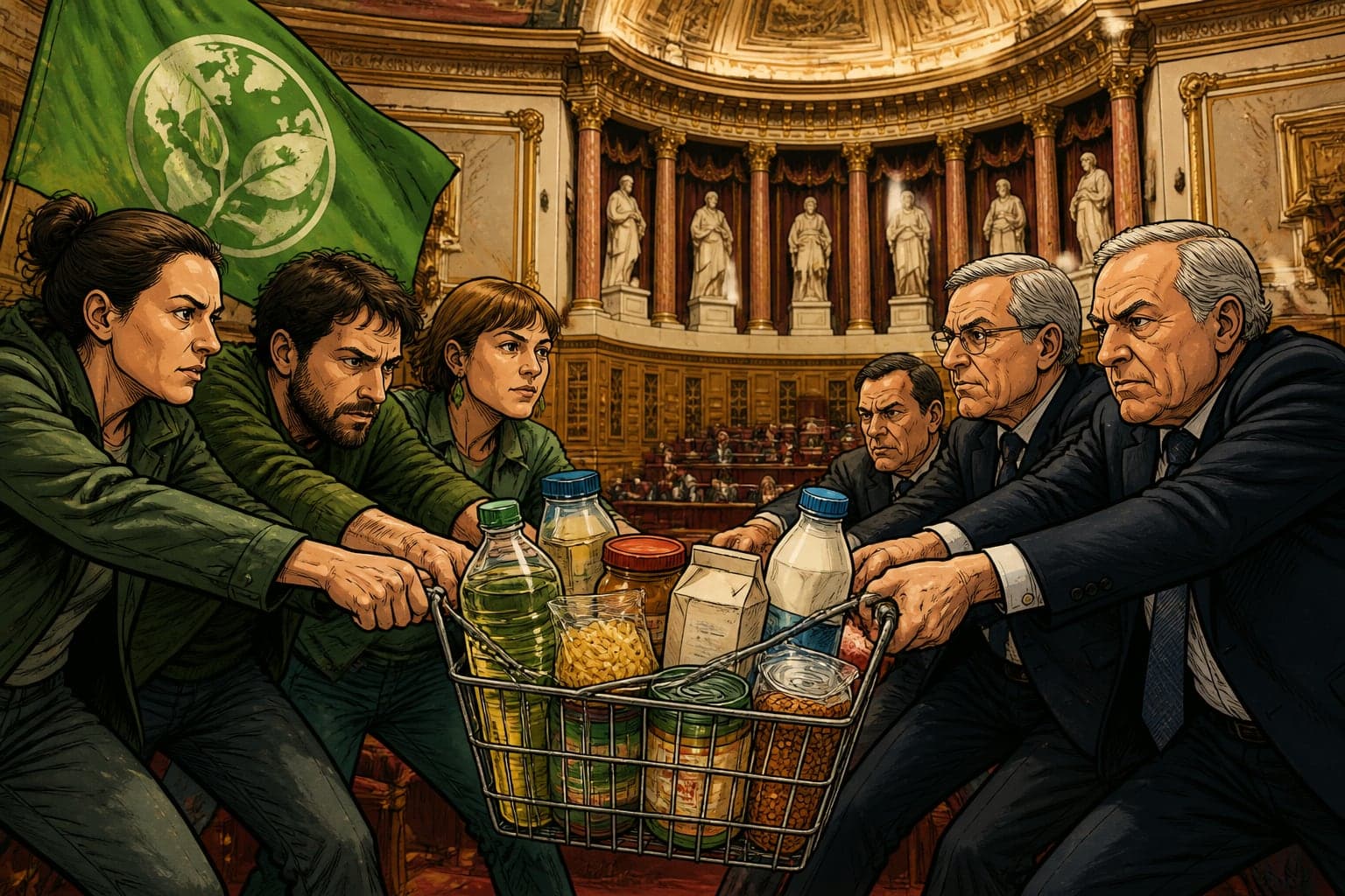 80 produits à prix coûtant : le bras de fer écologiste au Sénat